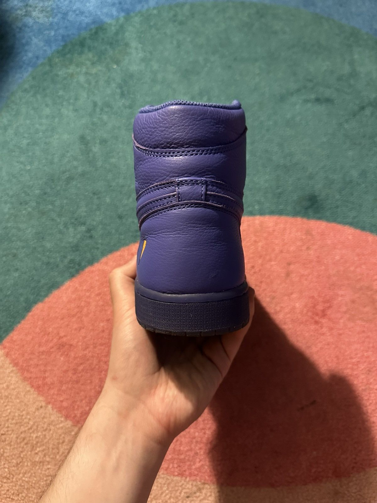 Gatorade × Jordan Brand Air Jordan 1 Retro High Gatorade Rush Violet Size US 11.5 / EU 44-45 - 13 Thumbnail