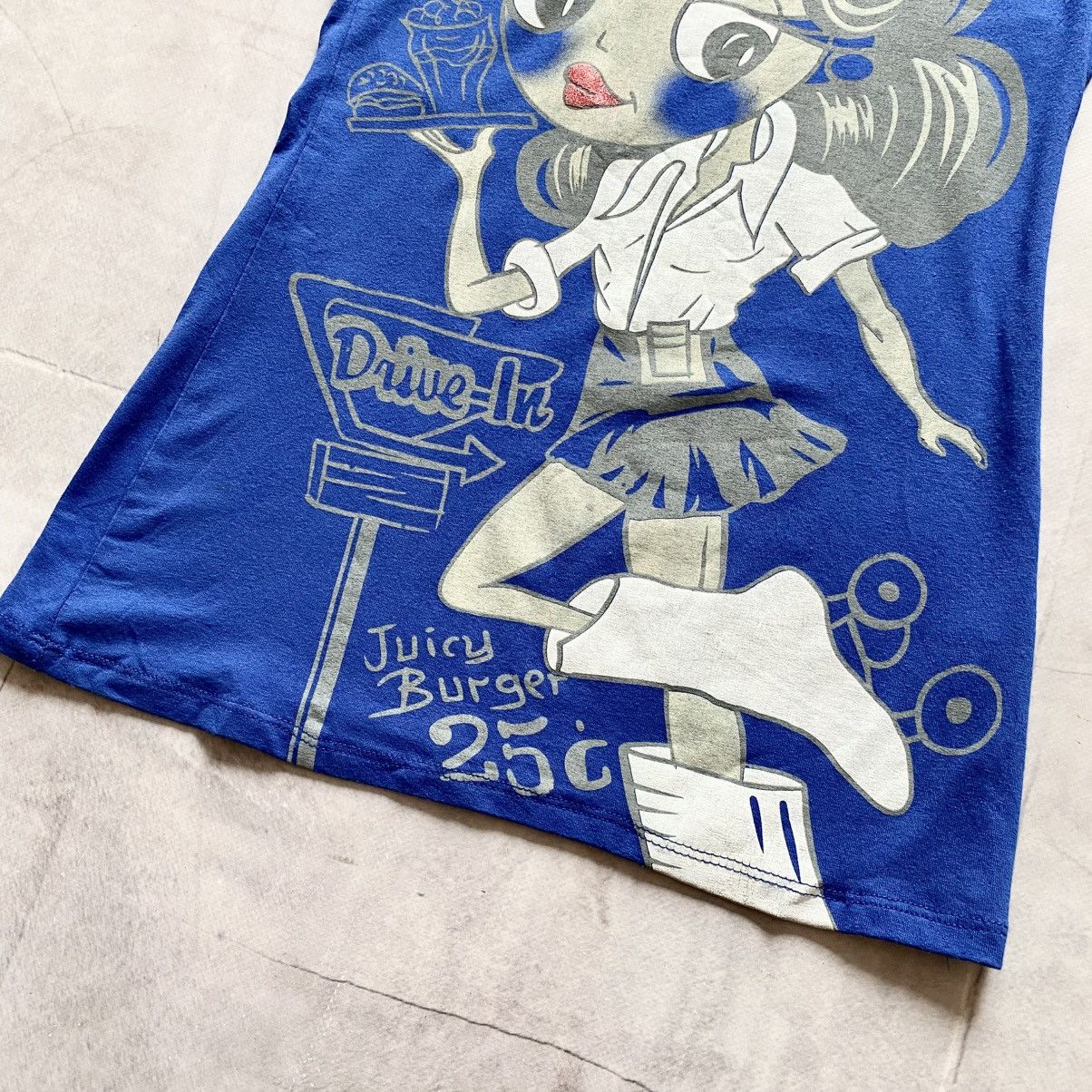 Hysteric Glamour Cute Hysteric Glamour Style Girl Custo Barcelona Y2K T Shirt Size M / US 6-8 / IT 42-44 - 2 Thumbnail