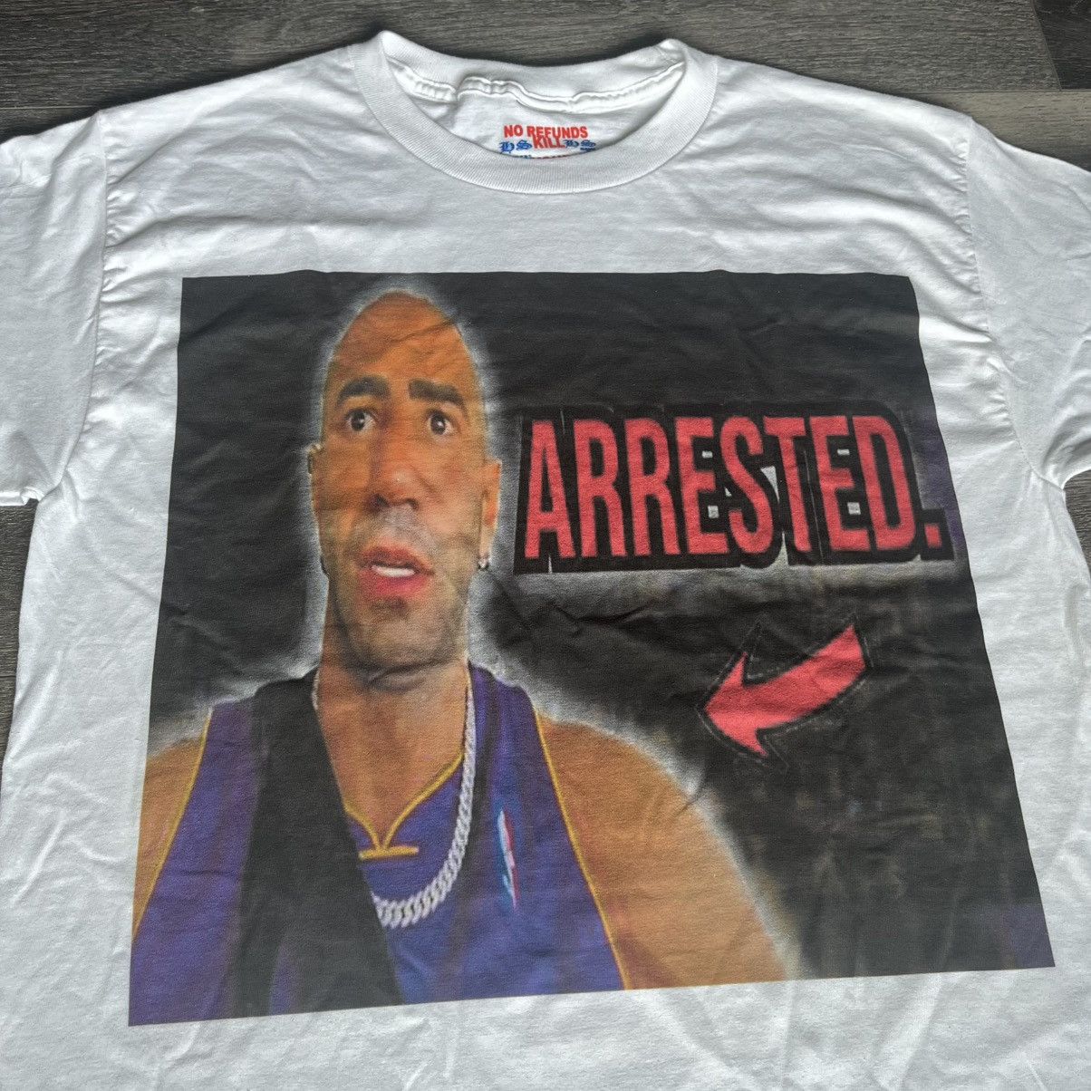 Haunted Starbucks Haunted Starbucks Shadow Wizard Fest Fousey Arrest Logo Tee Size US M / EU 48-50 / 2 - 3 Thumbnail