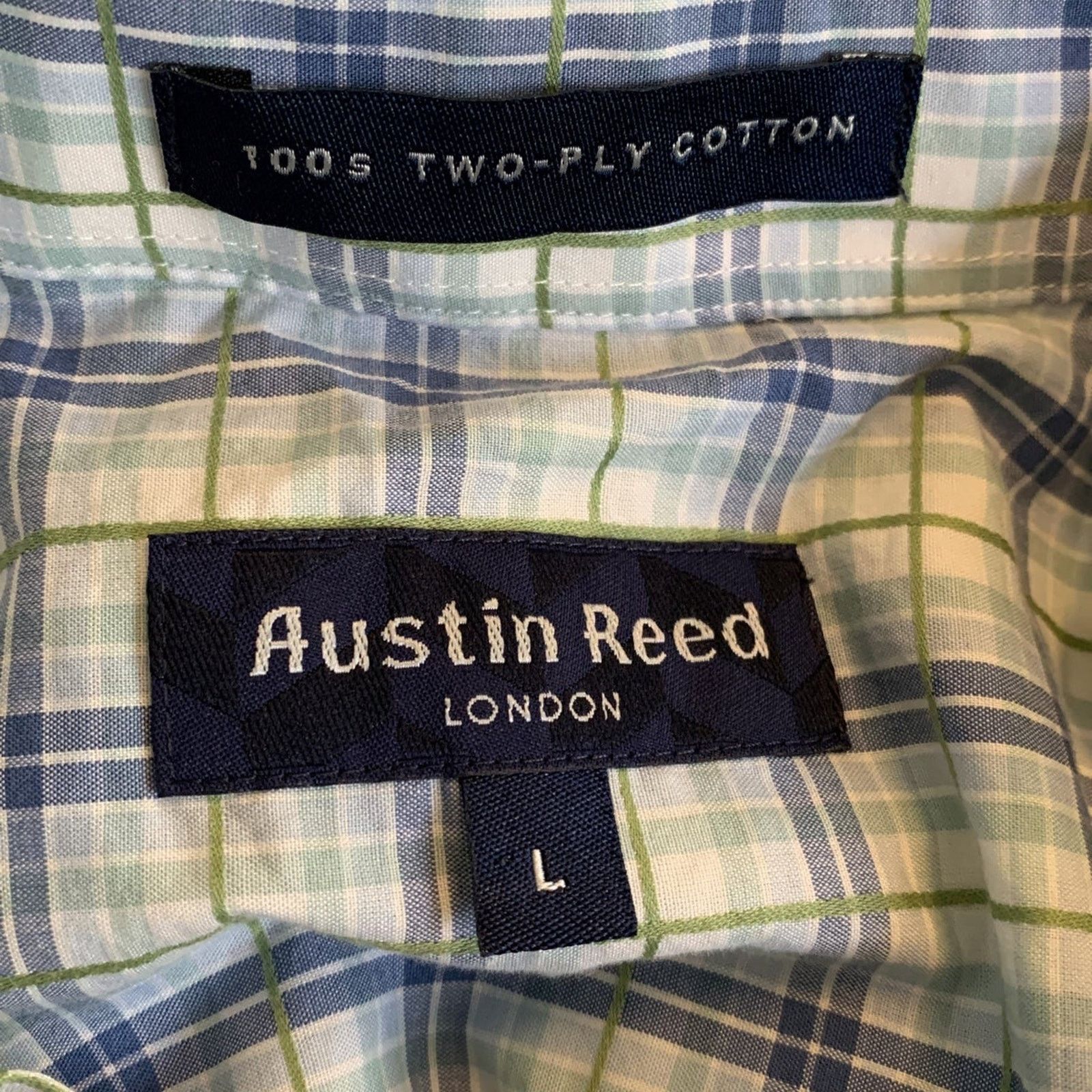 Austin Reed Austin Reed London Men’s Size Large Shirt Casual Button Down Size US L / EU 52-54 / 3 - 6 Thumbnail