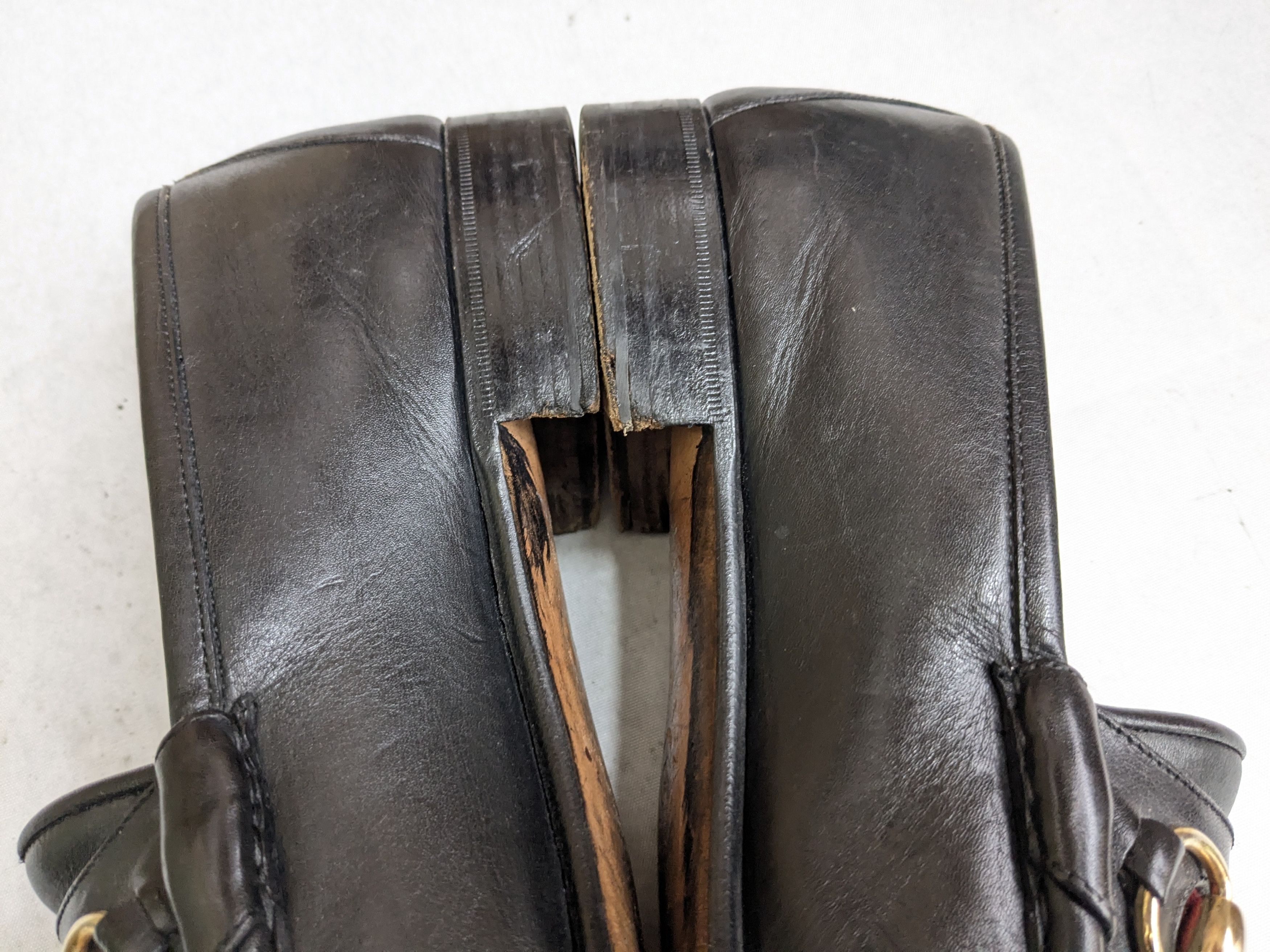 Gucci Gucci Horsebit Loafers Black 10 Leather Size US 10 / EU 43 - 8 Thumbnail