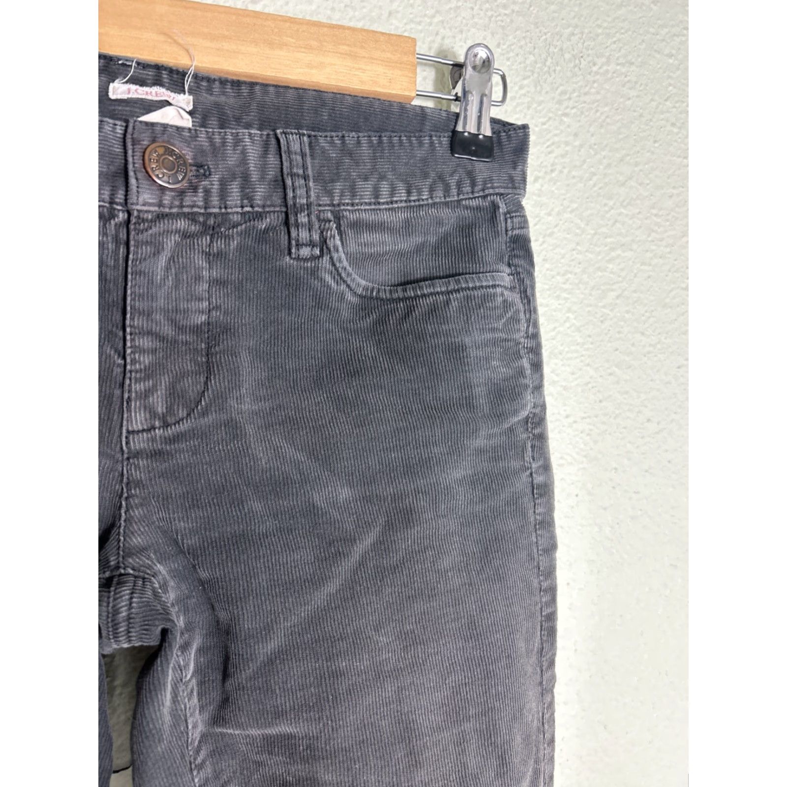 J.Crew J.CREW Matchstick Corduroy Pants Gray Women’s 25 Short 28x29 Chino Pants Mens? Size 42" / US 20 - 5 Thumbnail