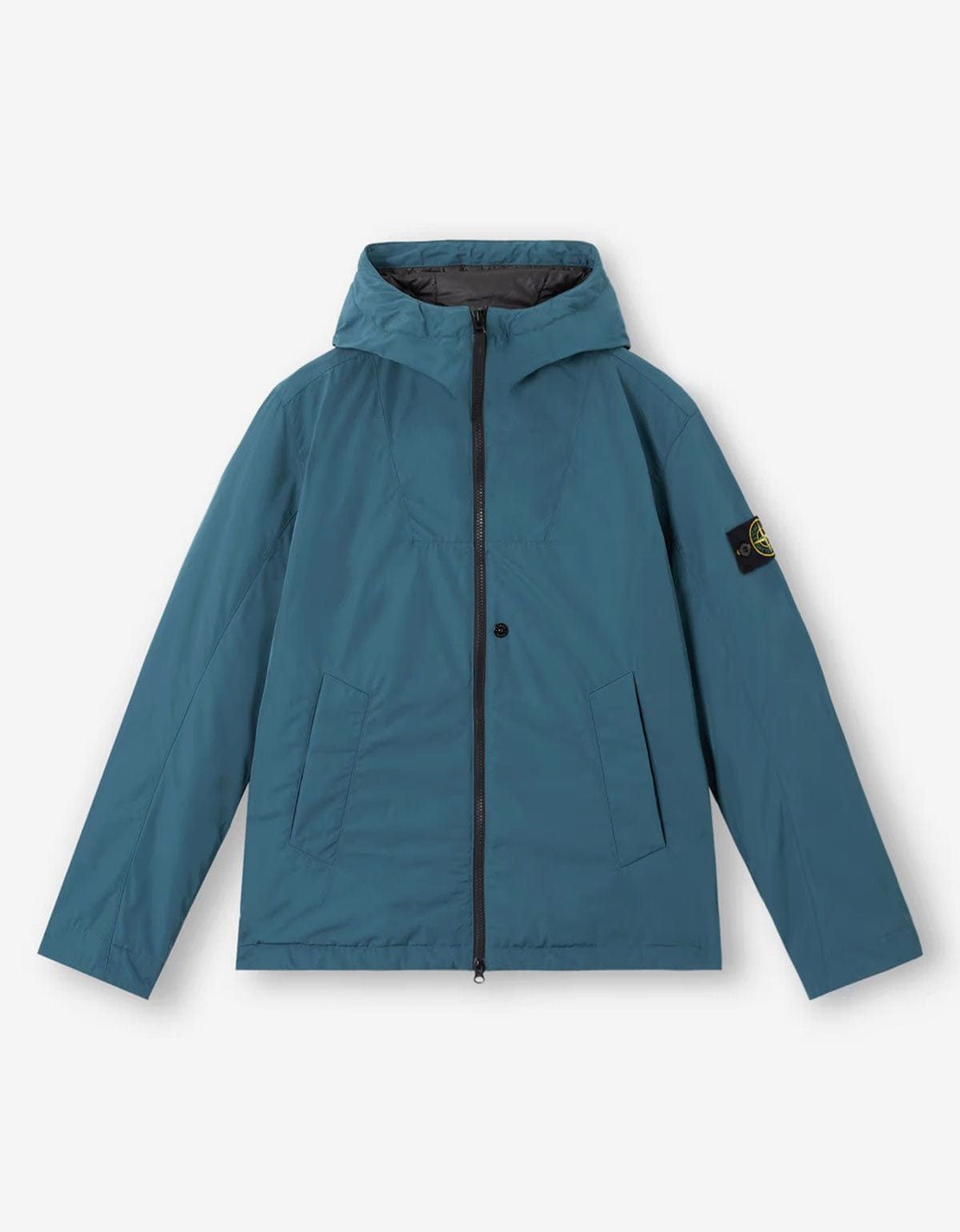 Stone Island Teal Green Micro Twill Jacket