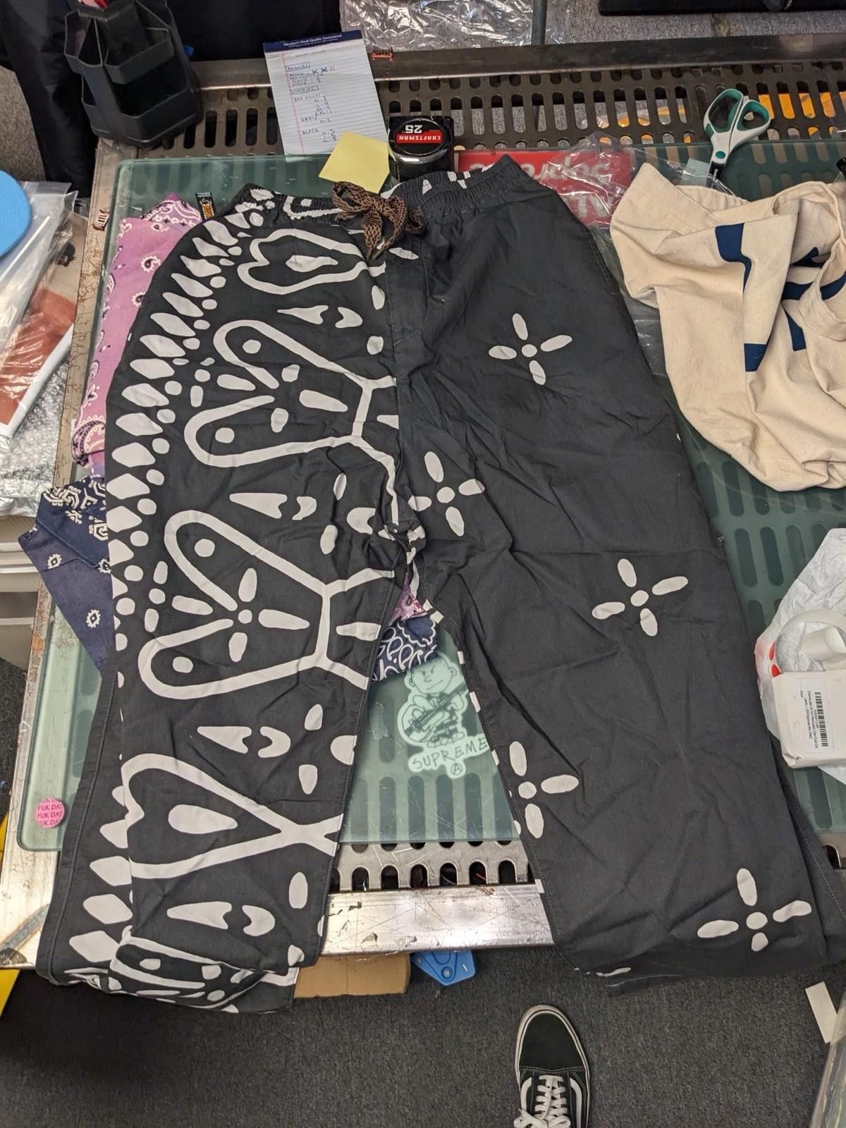 Kapital Kapital Combed Burberry Humongo Cross Pattern Easy Pants 4 Size US 36 / EU 52 - 5 Thumbnail