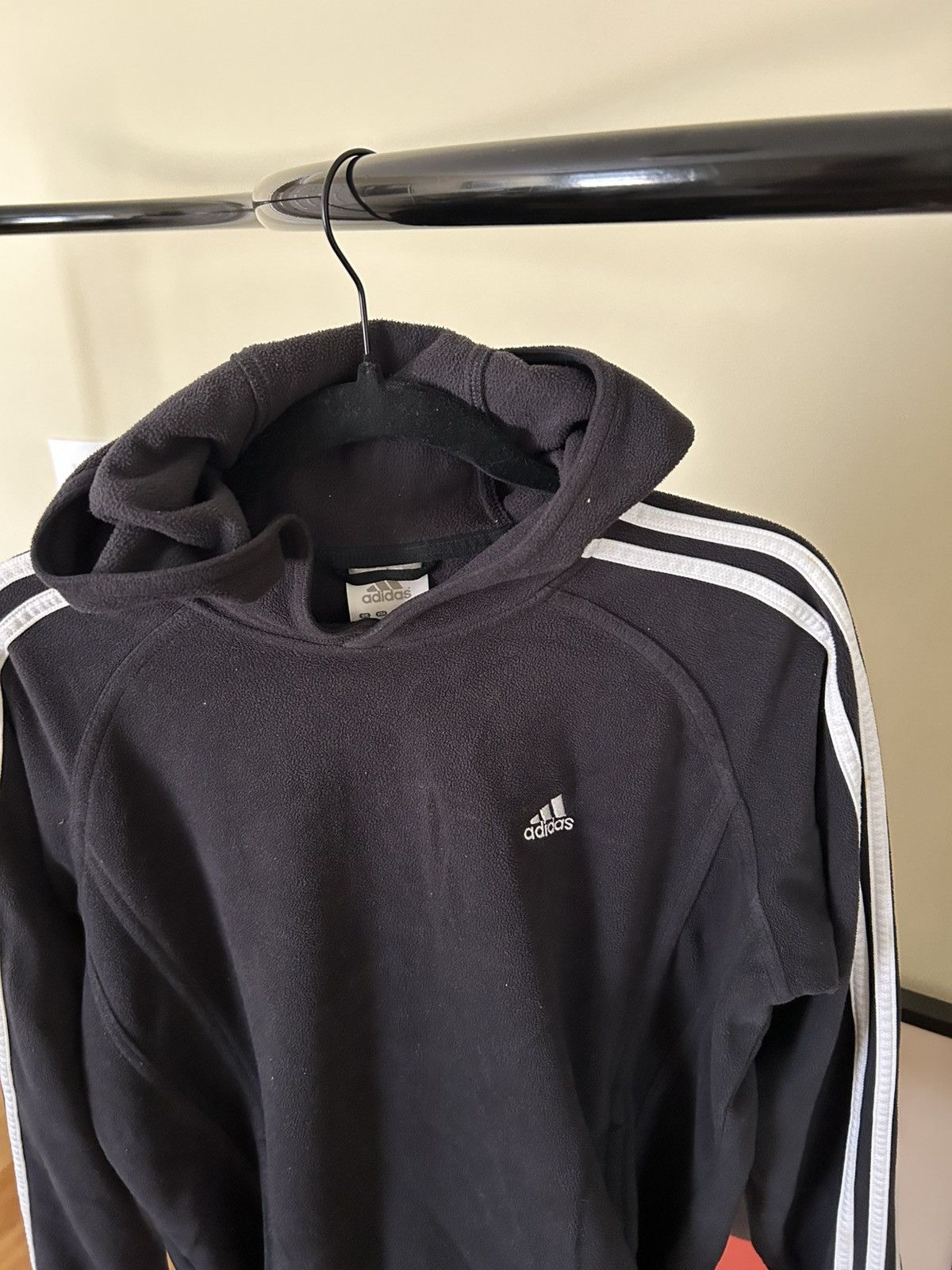 Adidas Vintage Adidas Fleece Hoodie Size US S / EU 44-46 / 1 - 2 Thumbnail