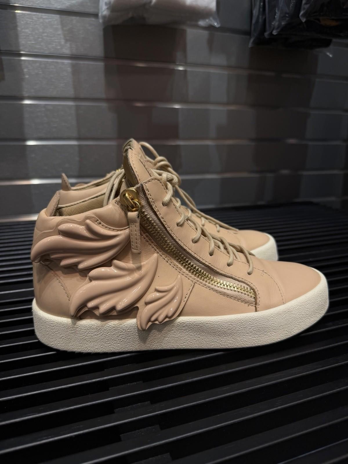 Giuseppe Zanotti Giuseppe Zanotti Women's High Top Leather Pink 39EU/9US (W) Size US 9 / IT 39 - 4 Thumbnail