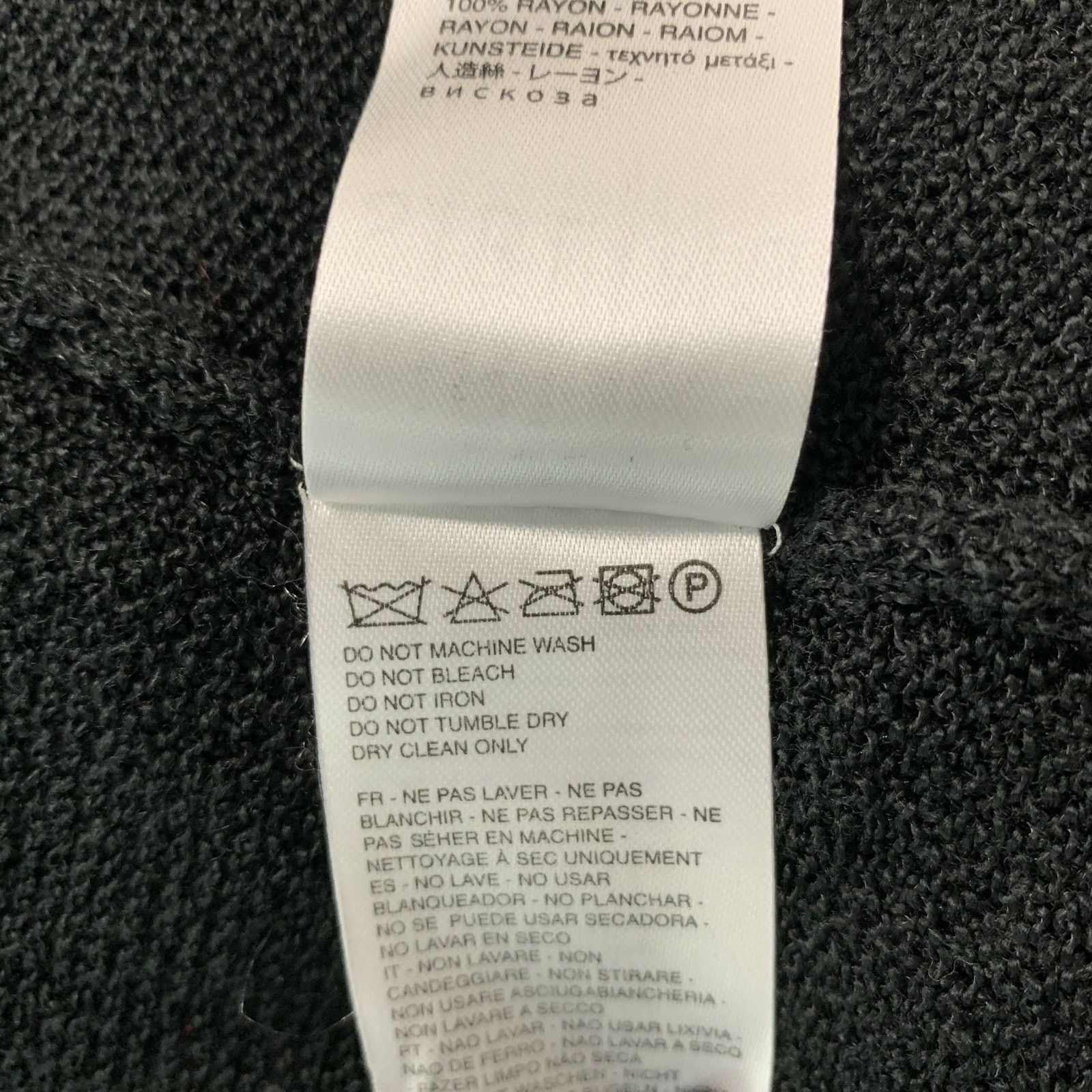Sibling SIBLING LONDON Black Rayon Knitted Size M Dress Size M / US 6-8 / IT 42-44 - 6 Thumbnail