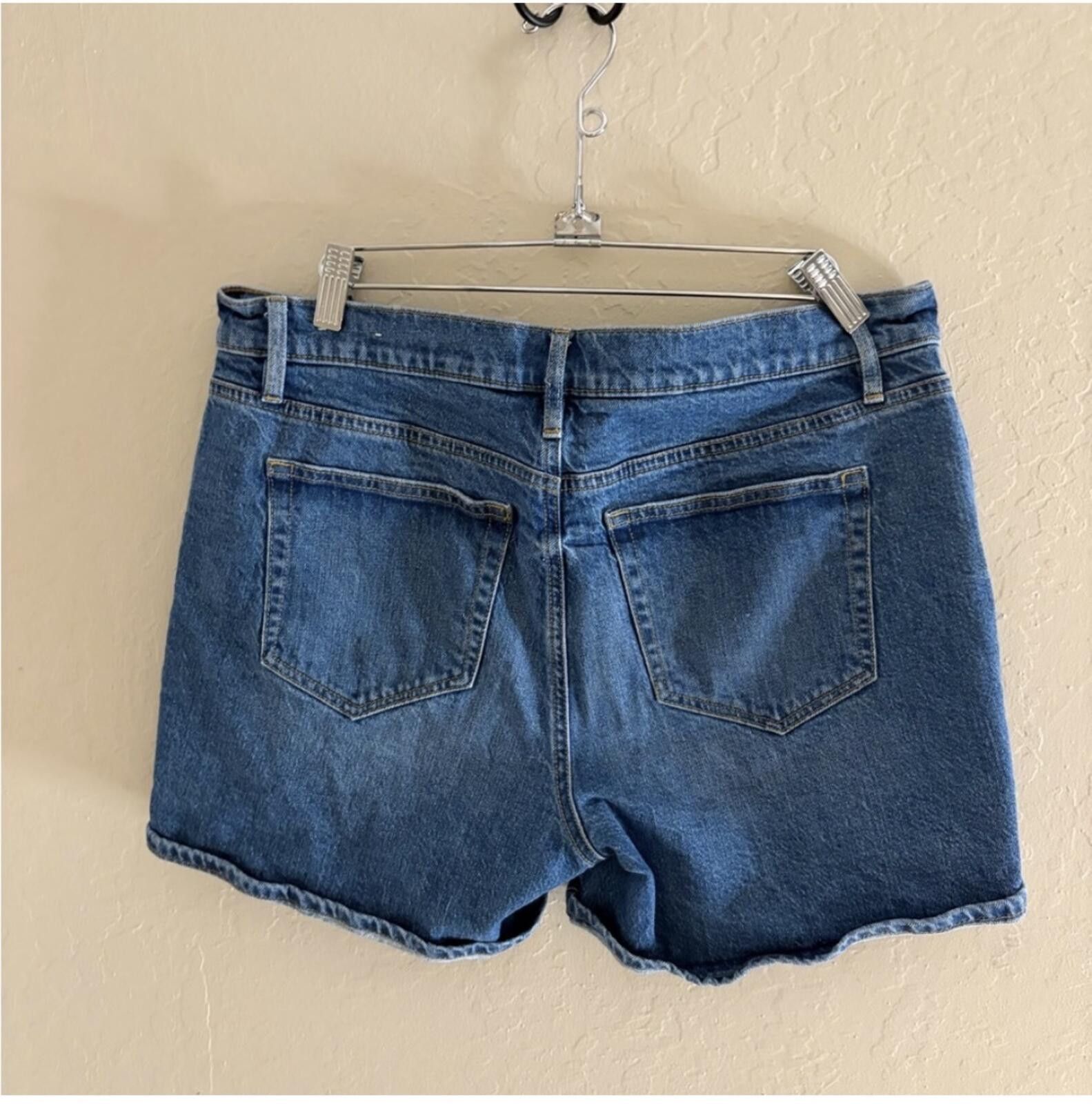 Other Loft the roll denim shorts Size 29" - 5 Thumbnail
