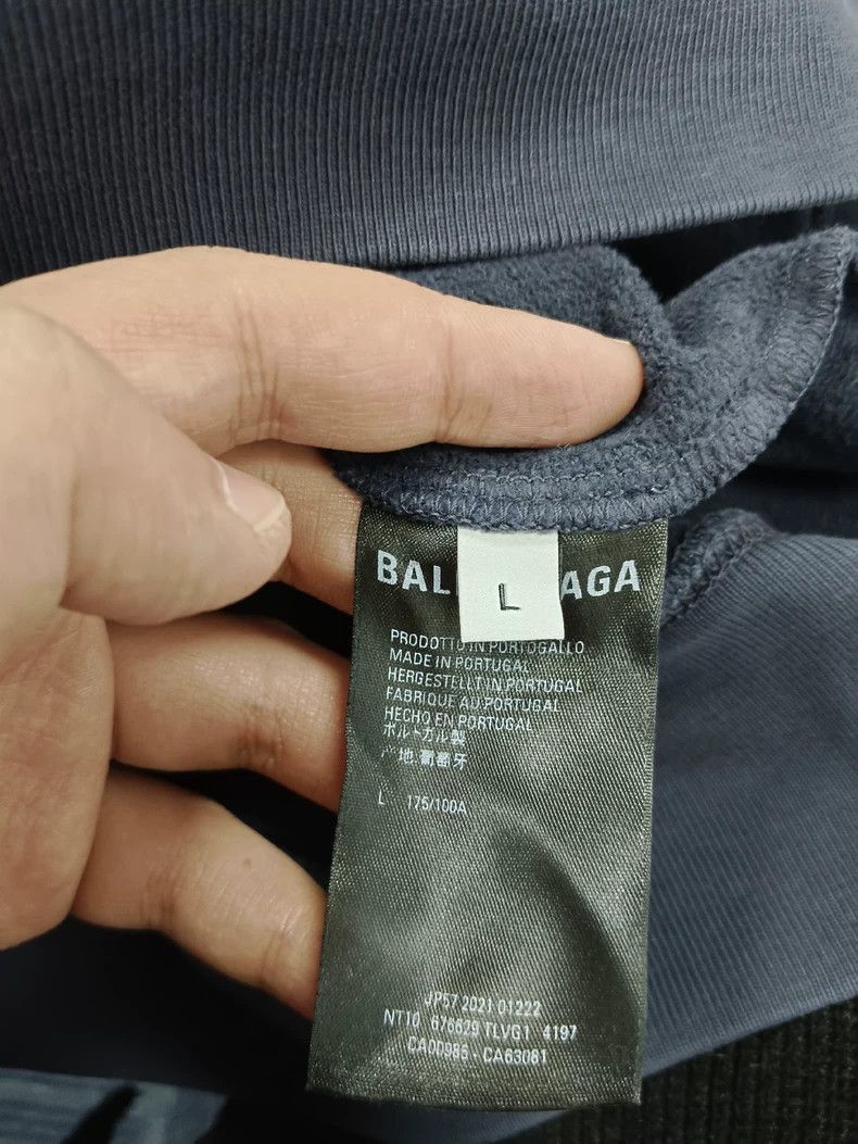 Balenciaga Balenciaga Letter logo embroidered round neck sweater Size US XS / EU 42 / 0 - 4 Thumbnail