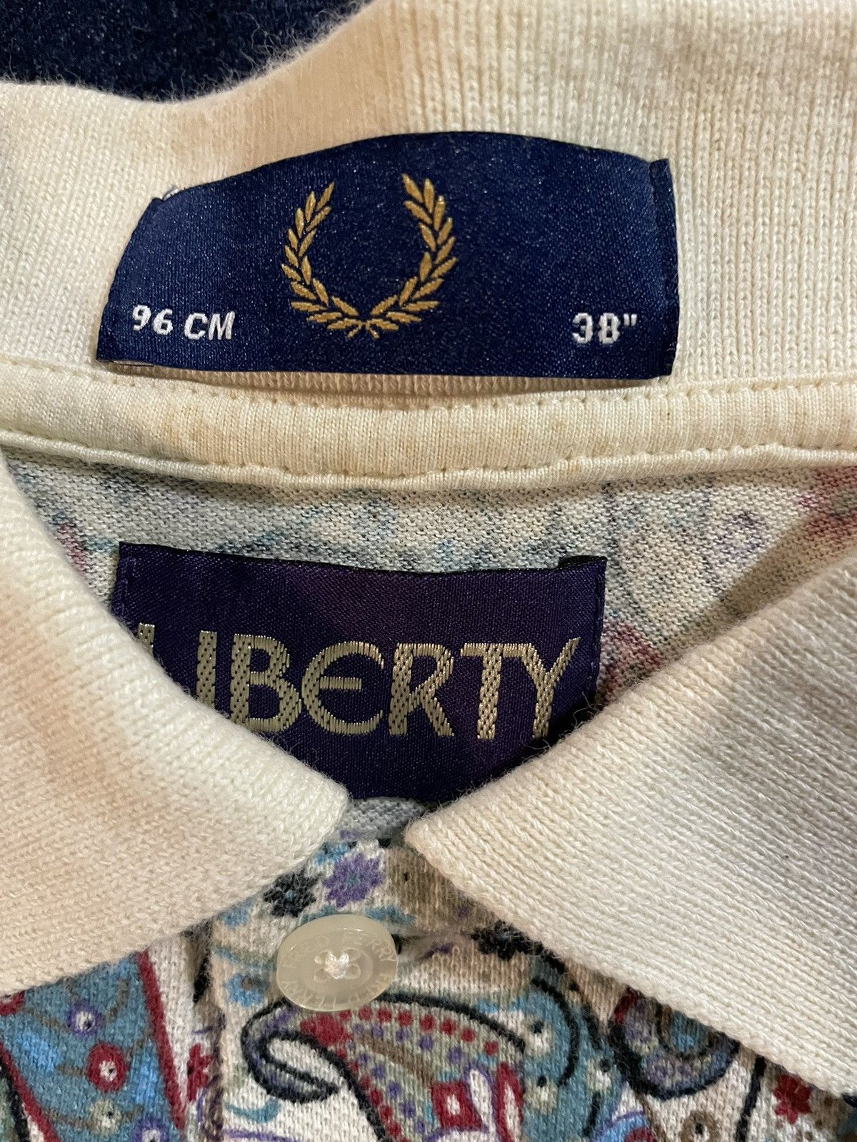 Fred Perry Fred Perry x Liberty Polo Size US S / EU 44-46 / 1 - 3 Thumbnail
