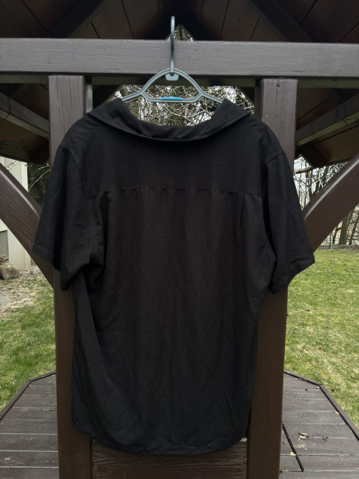 Stussy Stussy Black Shirt Button Up Medium Palm Print Size US M / EU 48-50 / 2 - 6 Thumbnail