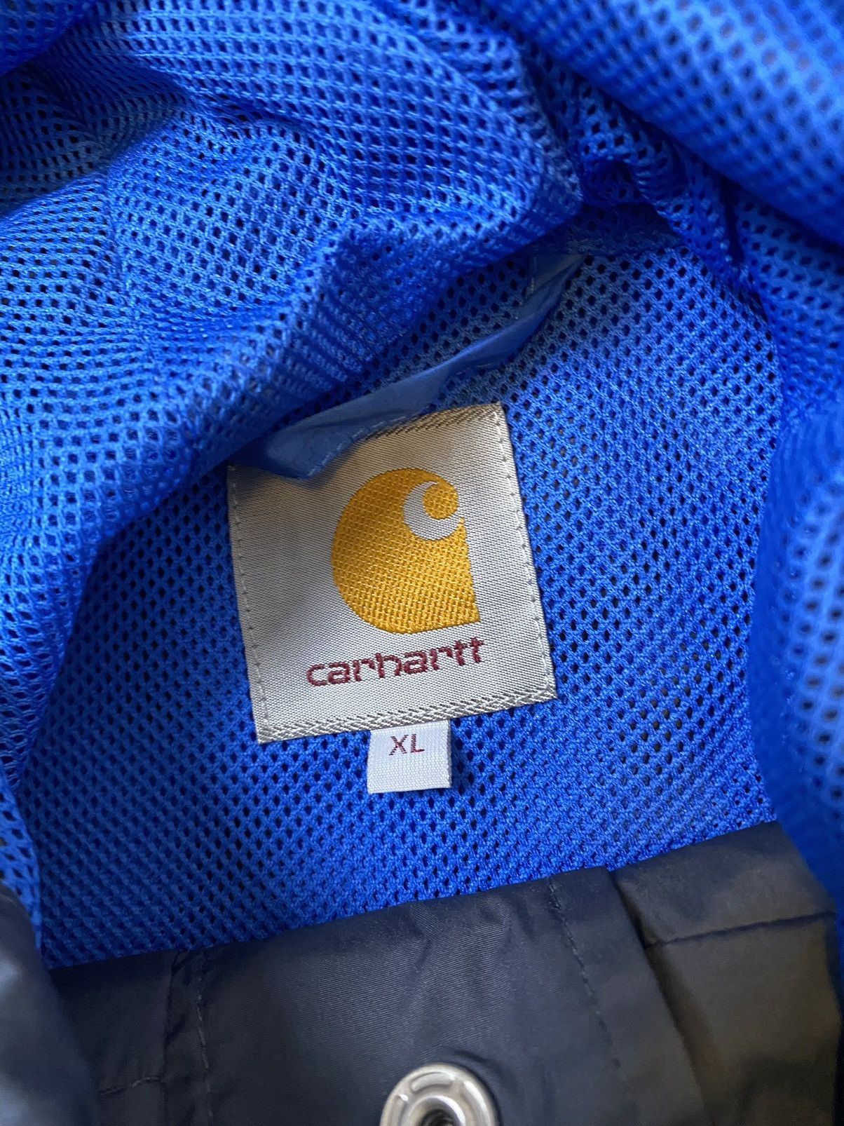 Carhartt Wip Used Carhartt Wip Bluster Jacket SizeXL Blue Black Windproof Size US XL / EU 56 / 4 - 7 Thumbnail