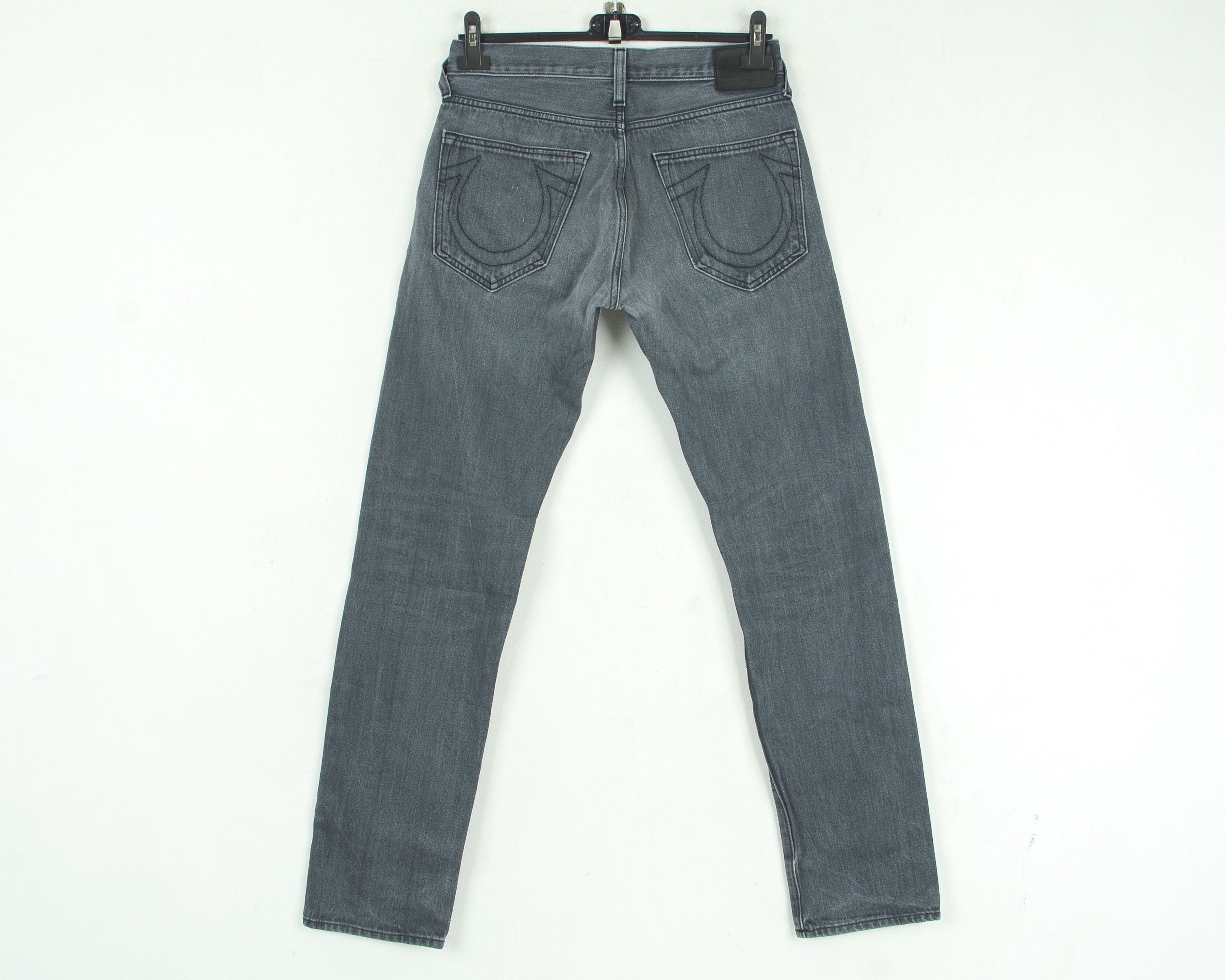 True Religion Rocco Slim denim Mens Size W31 L34 Grey Jeans Pants Trousers Size US 31 - 4 Thumbnail