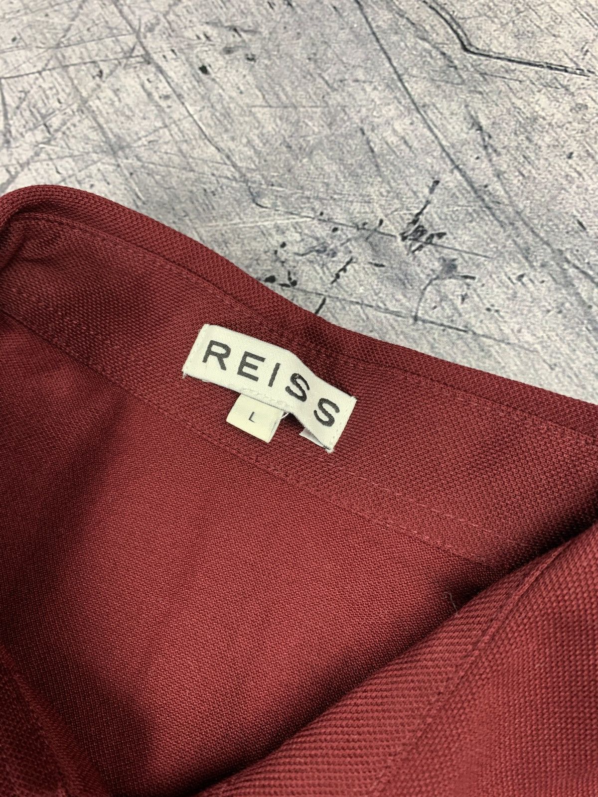 Reiss Designer Reiss Polo Long Sleeve Shirt Old Money Style Luxury Size US L / EU 52-54 / 3 - 5 Thumbnail