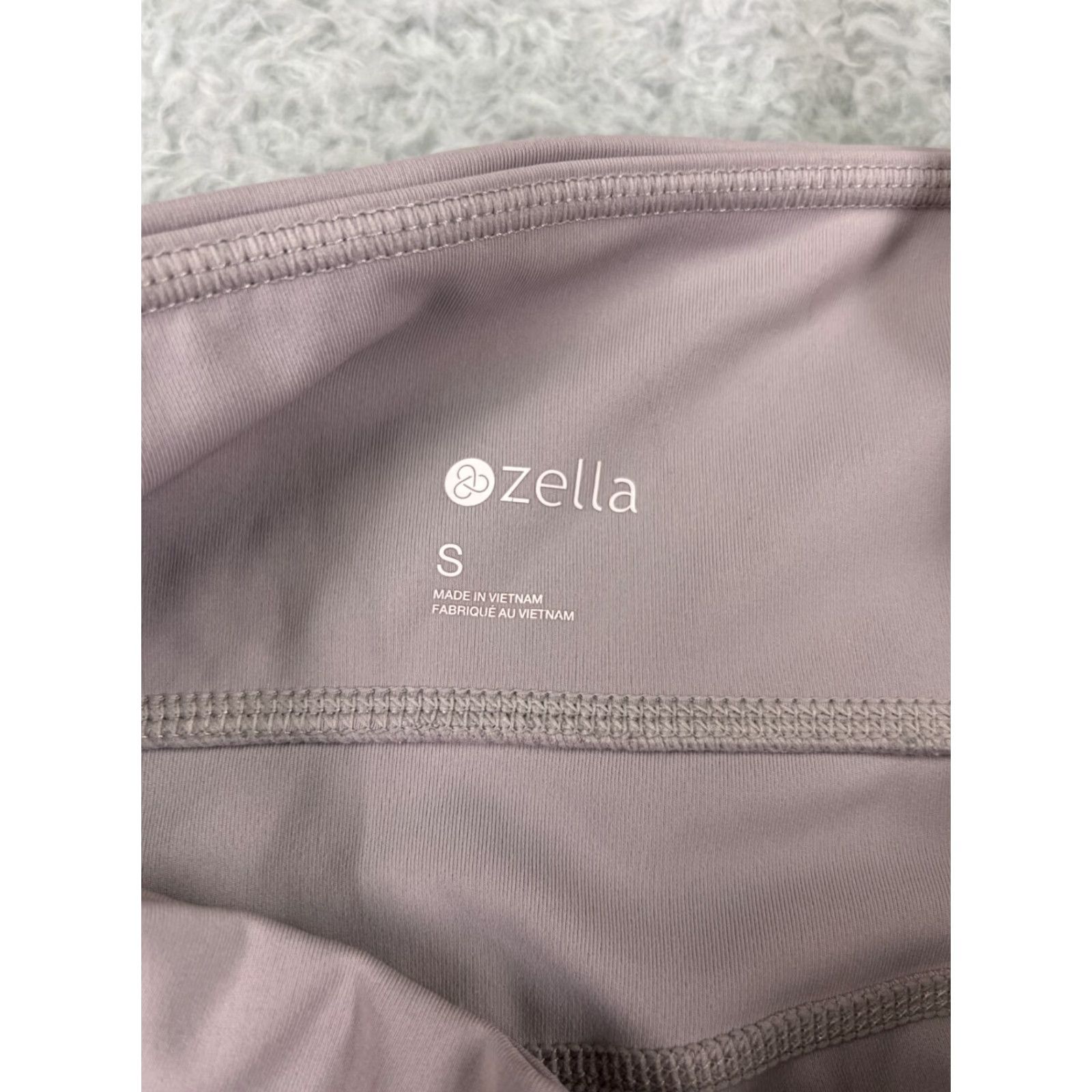 Vintage Zella Pink Leggings Womens Small Polyester Blend Athletic Yoga Gym Straight Leg Style XS-? Size 28" / US 6 / IT 42 - 3 Thumbnail