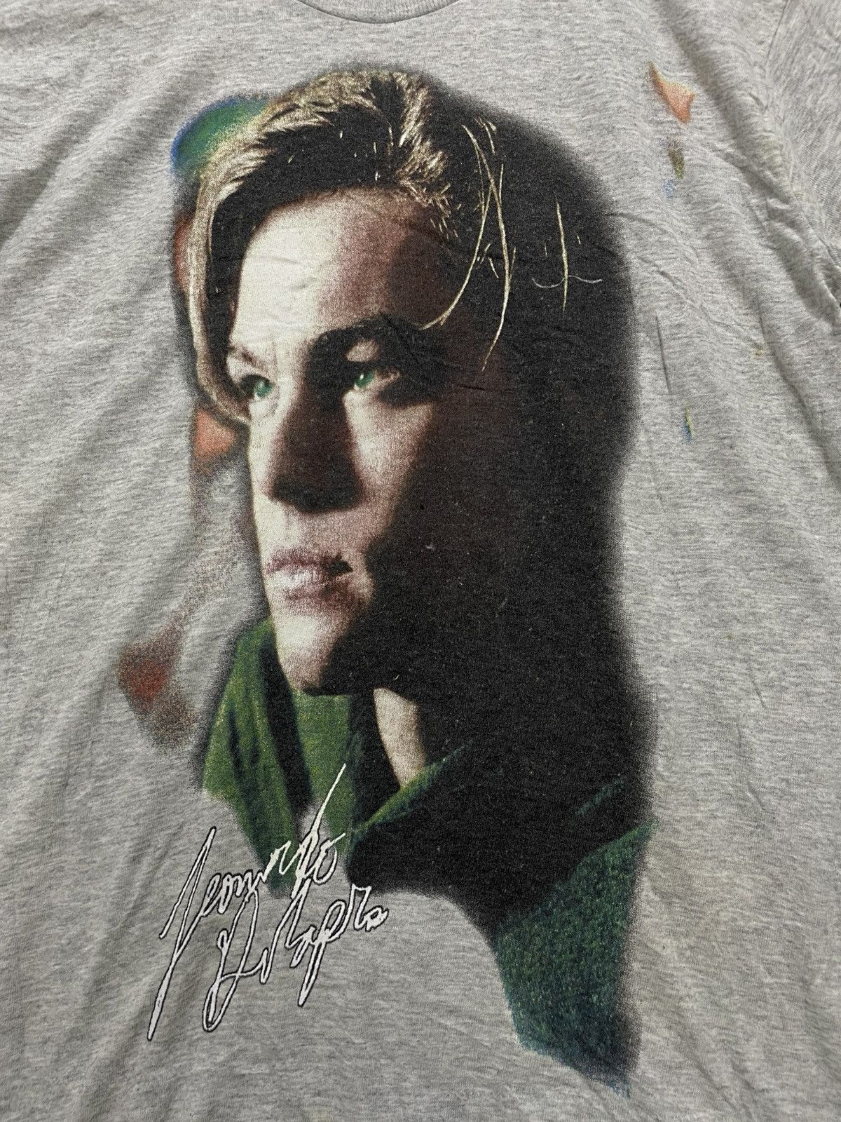Vintage Vintage 90s Leonardo DiCaprio T-Shirt Size US S / EU 44-46 / 1 - 2 Thumbnail