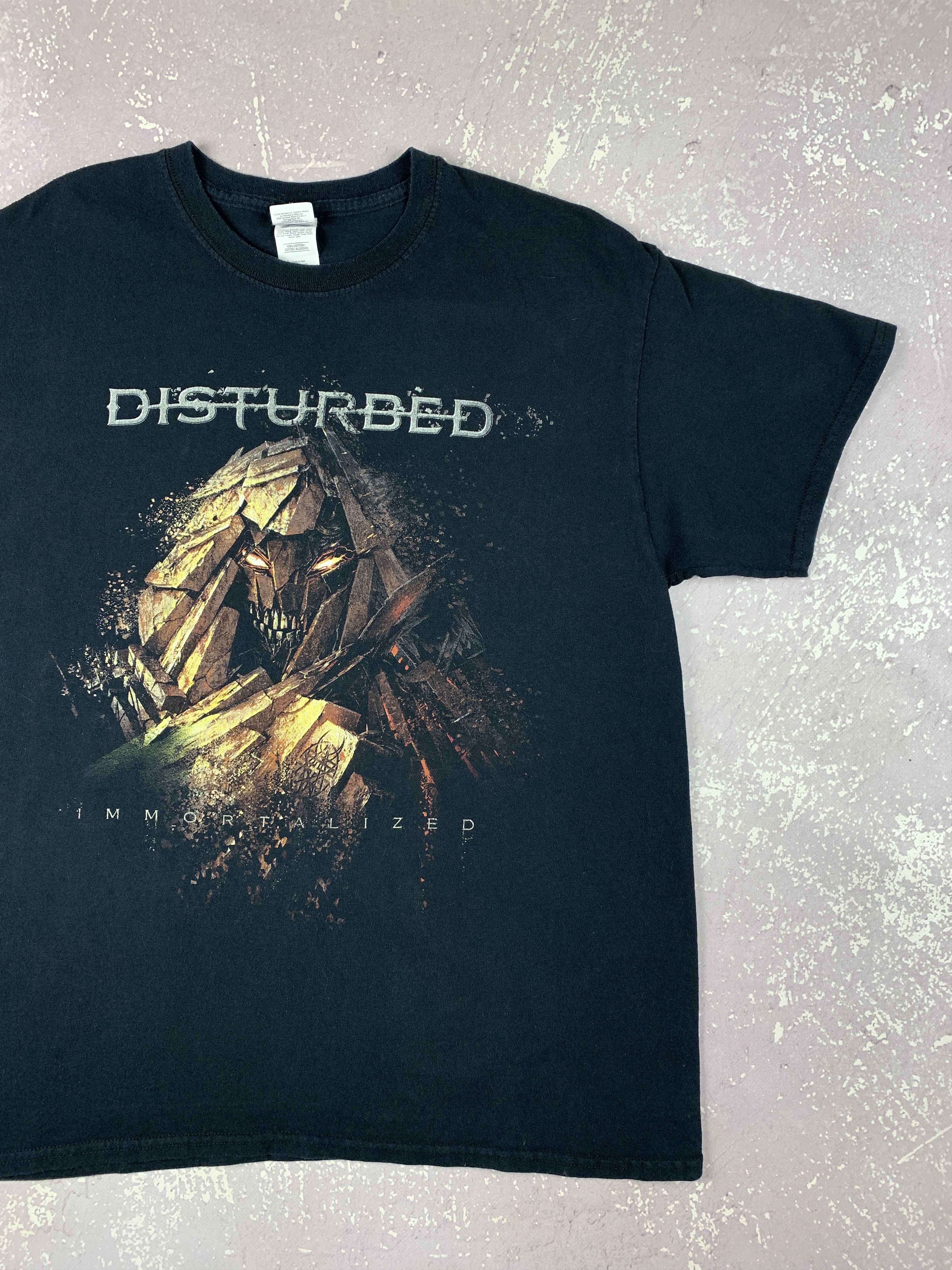 Band Tees × Vintage Vintage Disturbed Immortalized 2017 Band Tour T Shirt Size US L / EU 52-54 / 3 - 2 Thumbnail