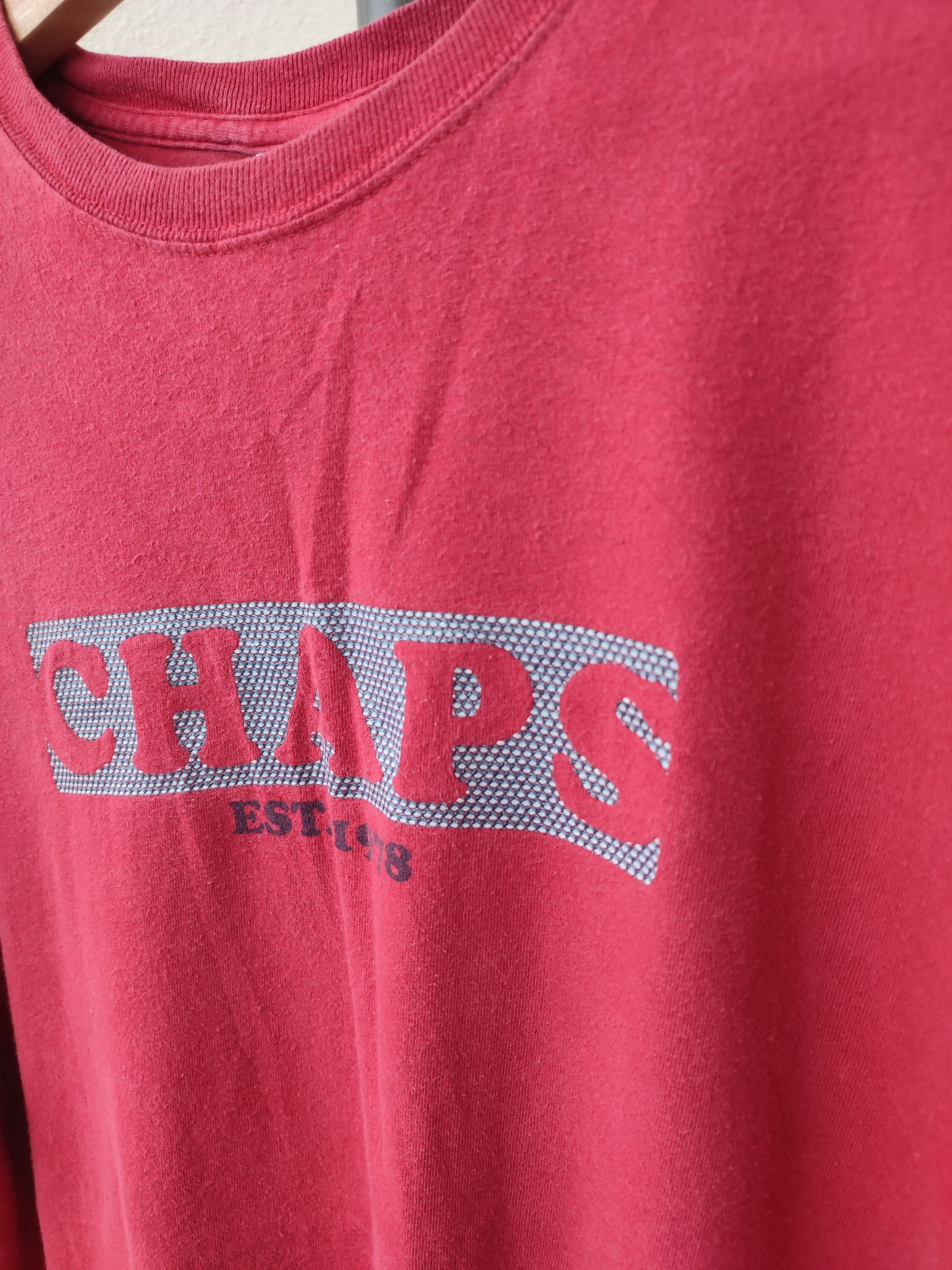Chaps VINTAGE CHAPS SPELL OUT TEES Size US XL / EU 56 / 4 - 6 Thumbnail