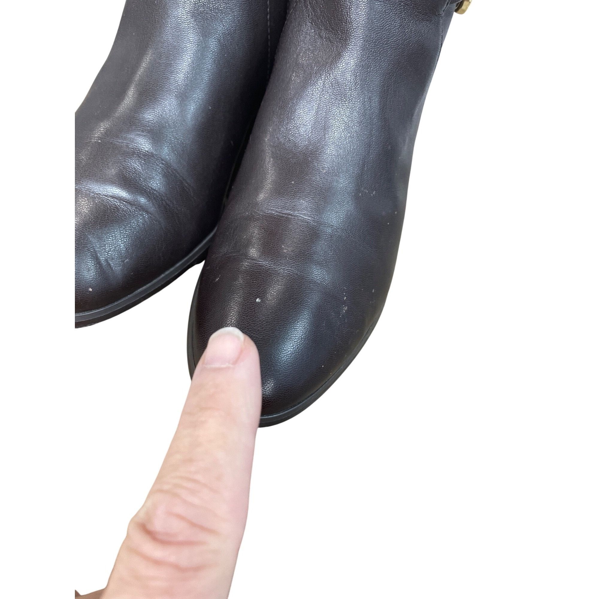 Michael Kors Michael Kors womans brown leather below knee riding boots sz Size US 6 / IT 36 - 10 Thumbnail