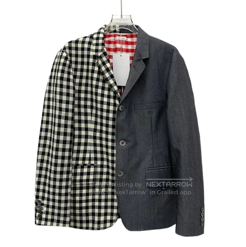 Thom Browne Thom Browne Color Block Wool Women's Jacket . Size S / US 4 / IT 40 - 1 Thumbnail
