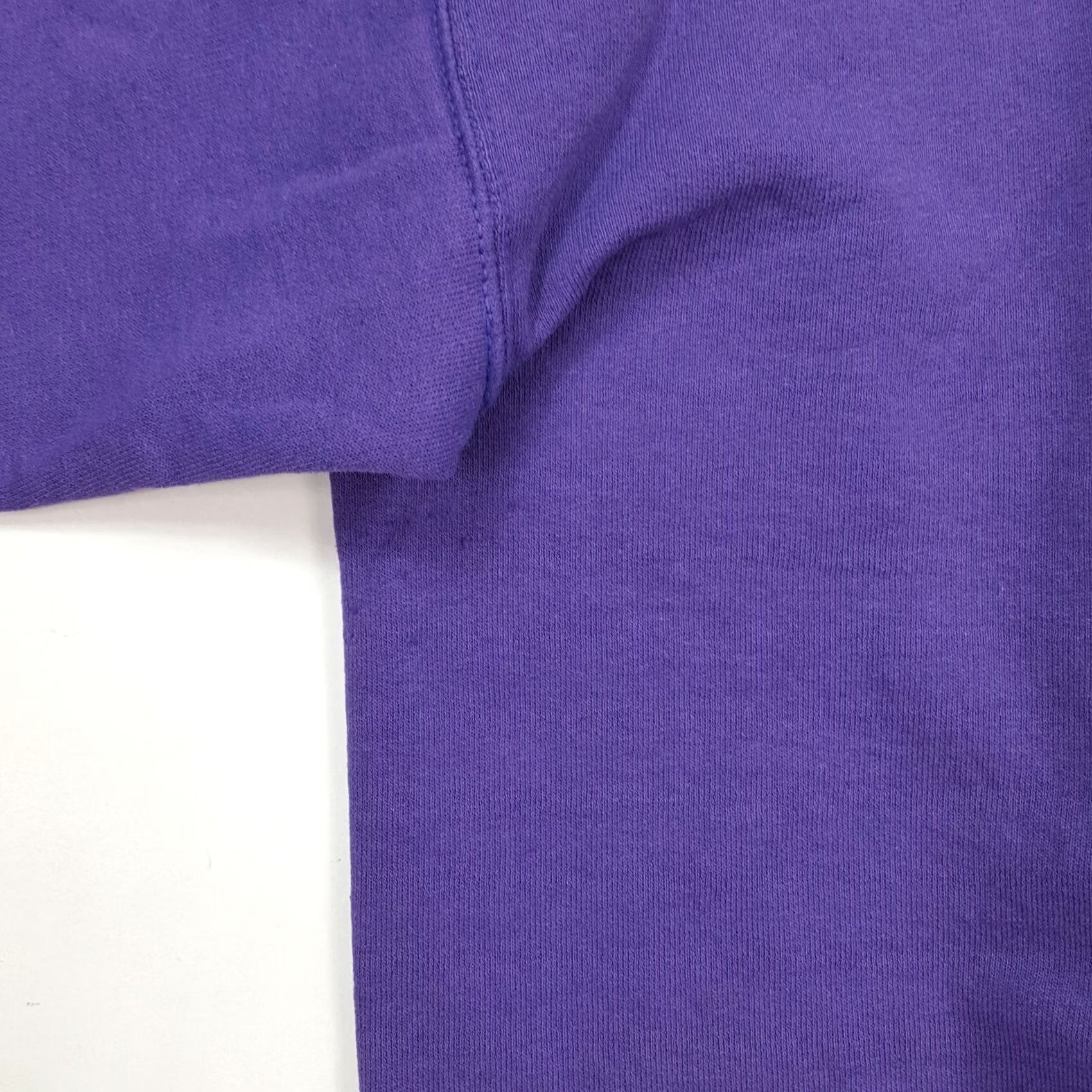 Hanes VINTAGE Stoughton Vikings Size L Purple NCAA School Crewneck Sweatshirt Size US L / EU 52-54 / 3 - 5 Thumbnail