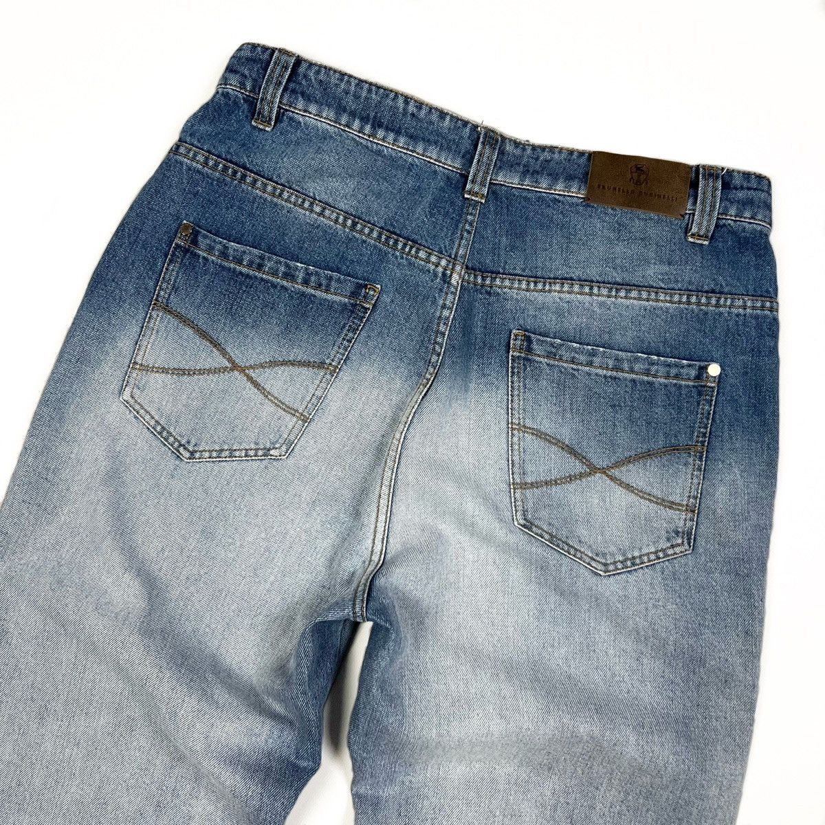 Brunello Cucinelli Auth Women’s Brunello Cucinelli Luxury Jeans Size USA 10 Size 32" / US 10 / IT 46 - 8 Thumbnail