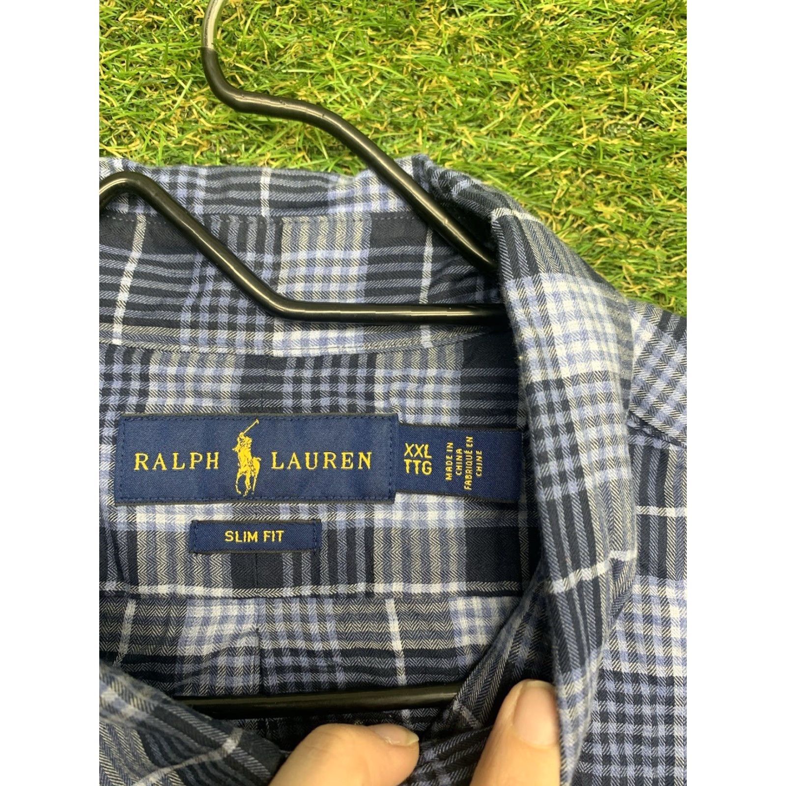 Polo Ralph Lauren Polo Ralph Lauren Button-Up Shirt Mens 2XL Plaid Long Sleeve Slim Fit Blue Polo Ralph Lauren Button-Up Shirt Mens 2XL Plaid Long Sleeve Slim Fit Blue Size US XXL / EU 58 / 5 - 4 Thumbnail
