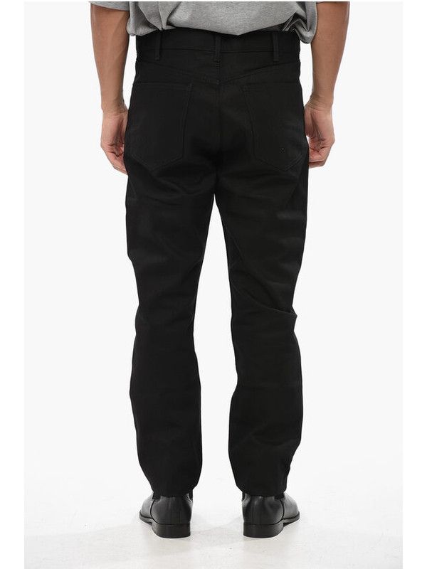 Celine o1bcso1str0925 2N934760D Lou Jeans in Pure Black Size US 30 / EU 46 - 2 Thumbnail