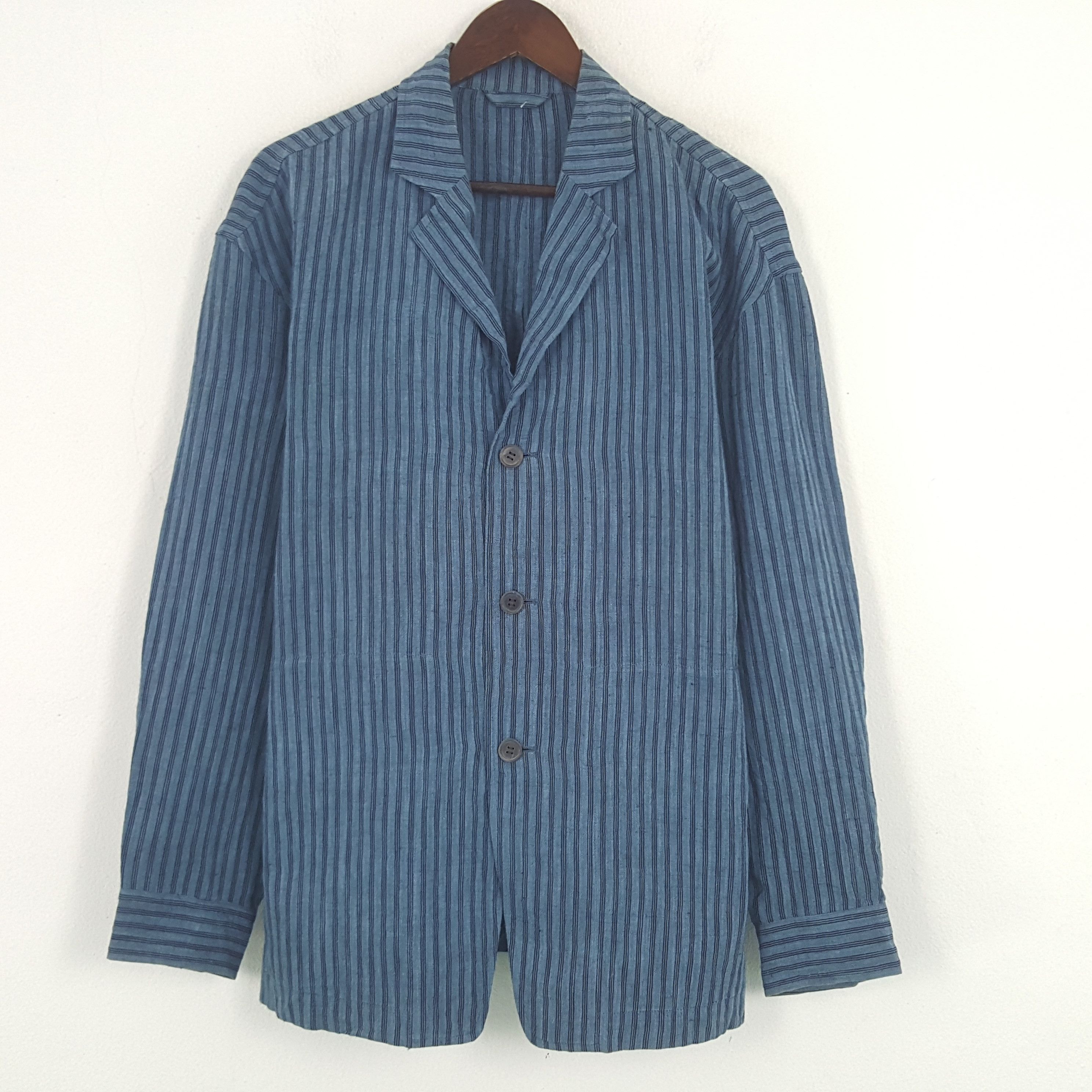 Issey Miyake × Japanese Brand × Vintage Vintage Issey Miyake Button Up Jacket Size US XL / EU 56 / 4 - 1 Thumbnail