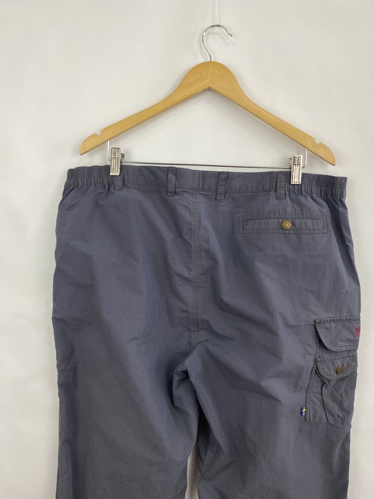 Fjallraven Vintage 90s Fjallraven Nylon Cargo Trekking Outdoor Pants Size US 35 - 10 Thumbnail