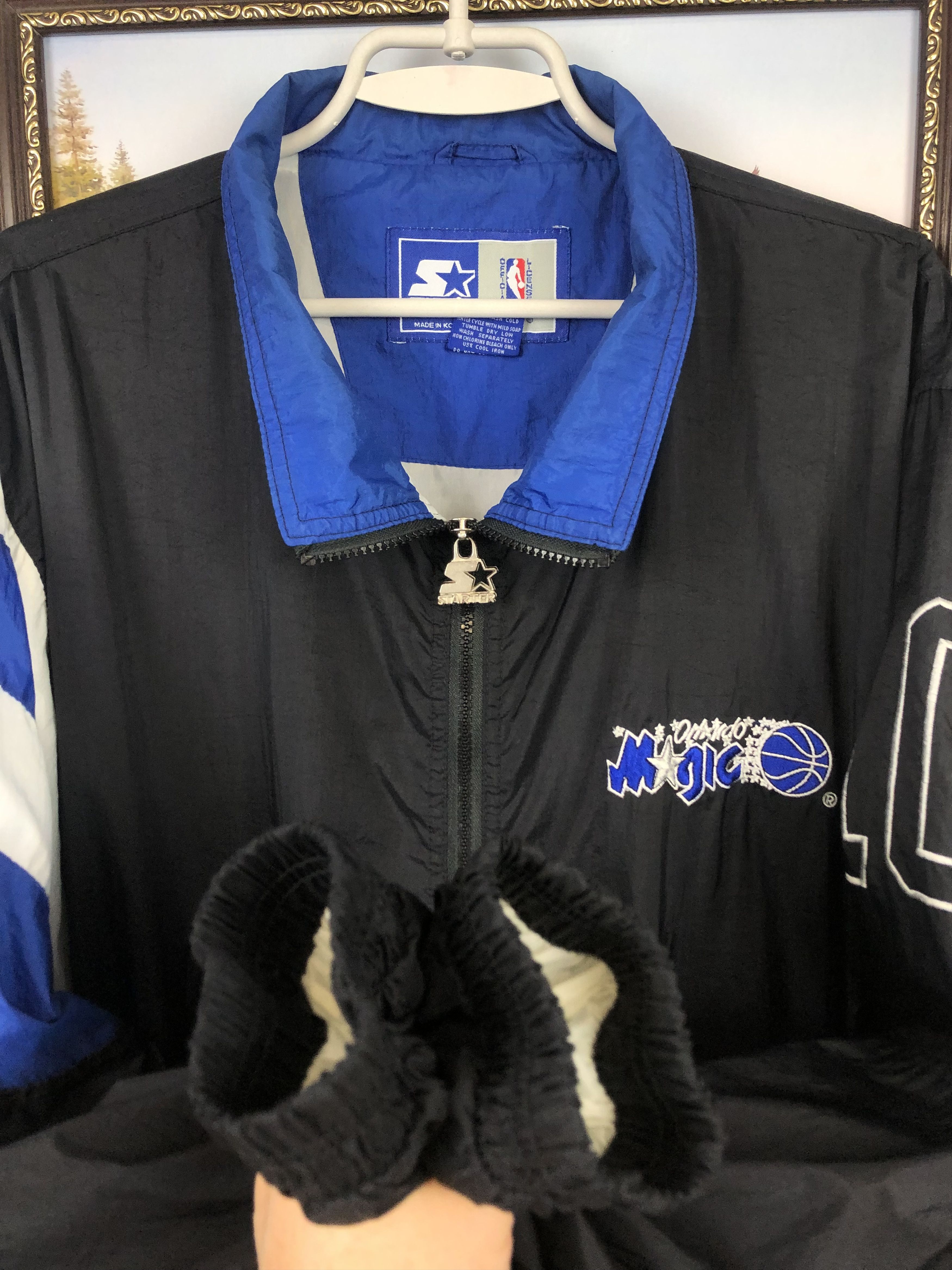 NBA Vintage Starter Orlando Magic NBA Jacket Rare Hype Size US XL / EU 56 / 4 - 14 Thumbnail