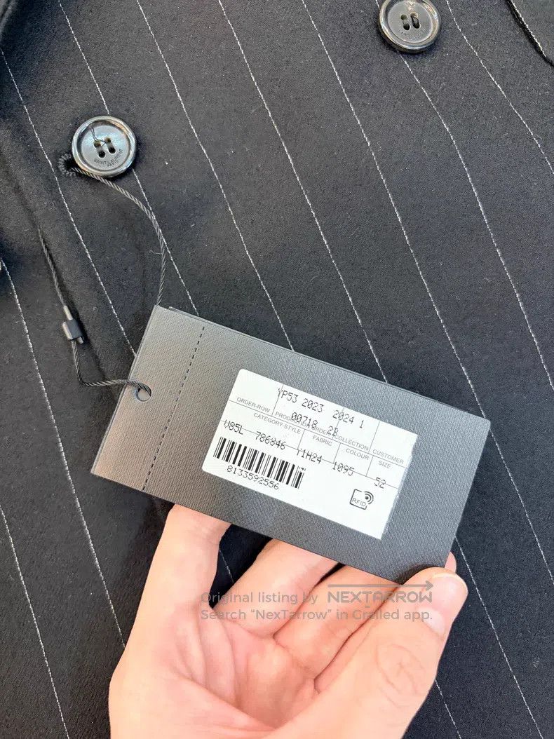 Saint Laurent Paris Saint Laurent Paris Double-Breasted Men's Suit Size US L / EU 52-54 / 3 - 5 Thumbnail