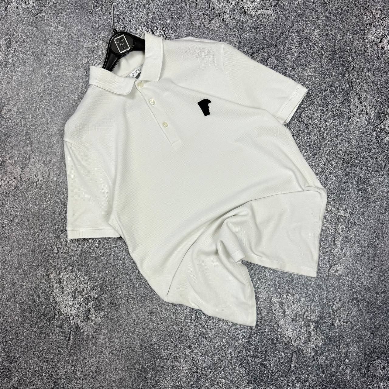 Versace Versace Polo T-shirt Size M White Size US M / EU 48-50 / 2 - 1 Thumbnail