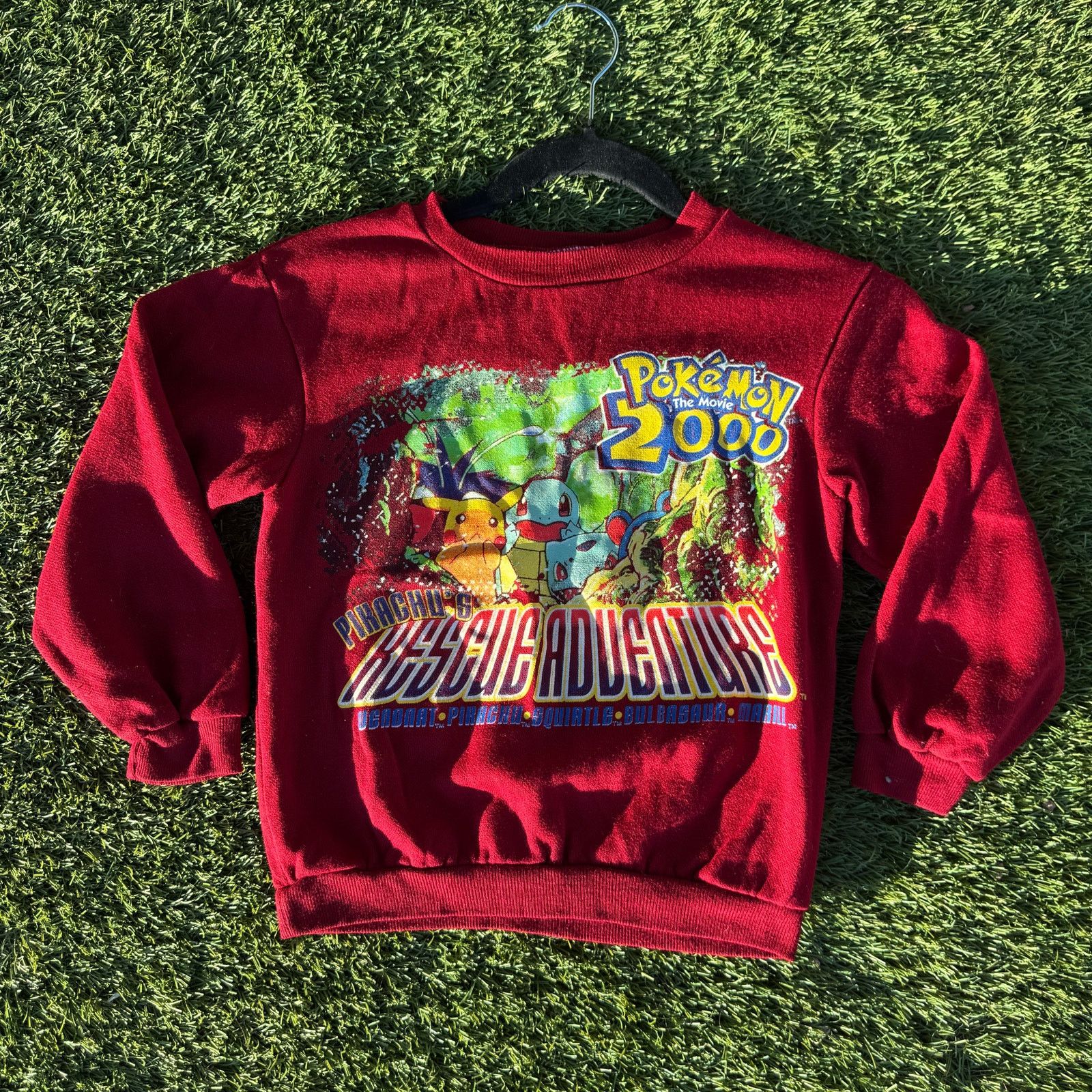 Nintendo Official Nintendo Pokémon the Movie 2000 Kid’s Sweatshirt Size US XXS / EU 40 - 1 Thumbnail