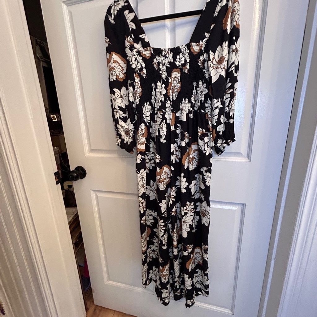 Saltwater Luxe Women's Saltwater Luxe Jumpsuit , Floral, S, Black Size S / US 4 / IT 40 - 2 Thumbnail