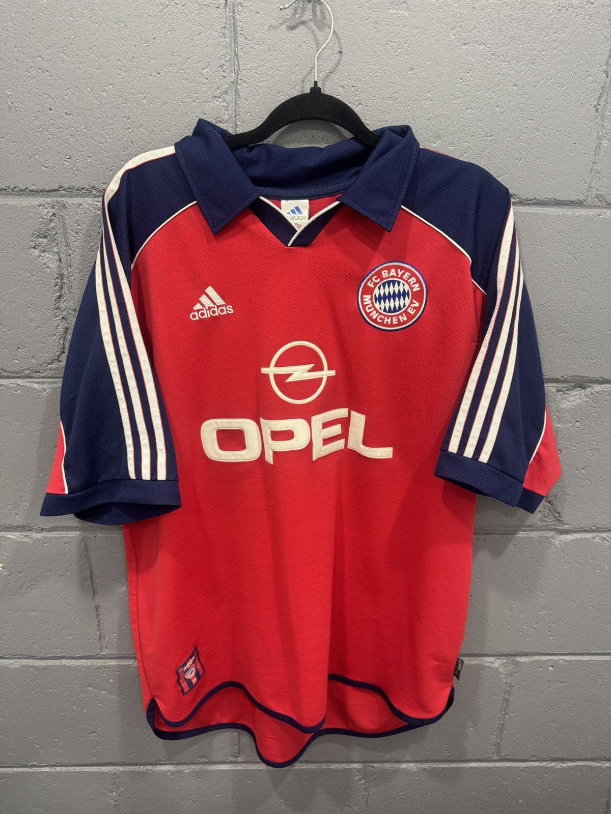 Adidas BAYERN MUNICH 99-01 HOME FOOTBALL SOCCER JERSEY ADIDAS sz XL Size US XL / EU 56 / 4 - 1 Thumbnail
