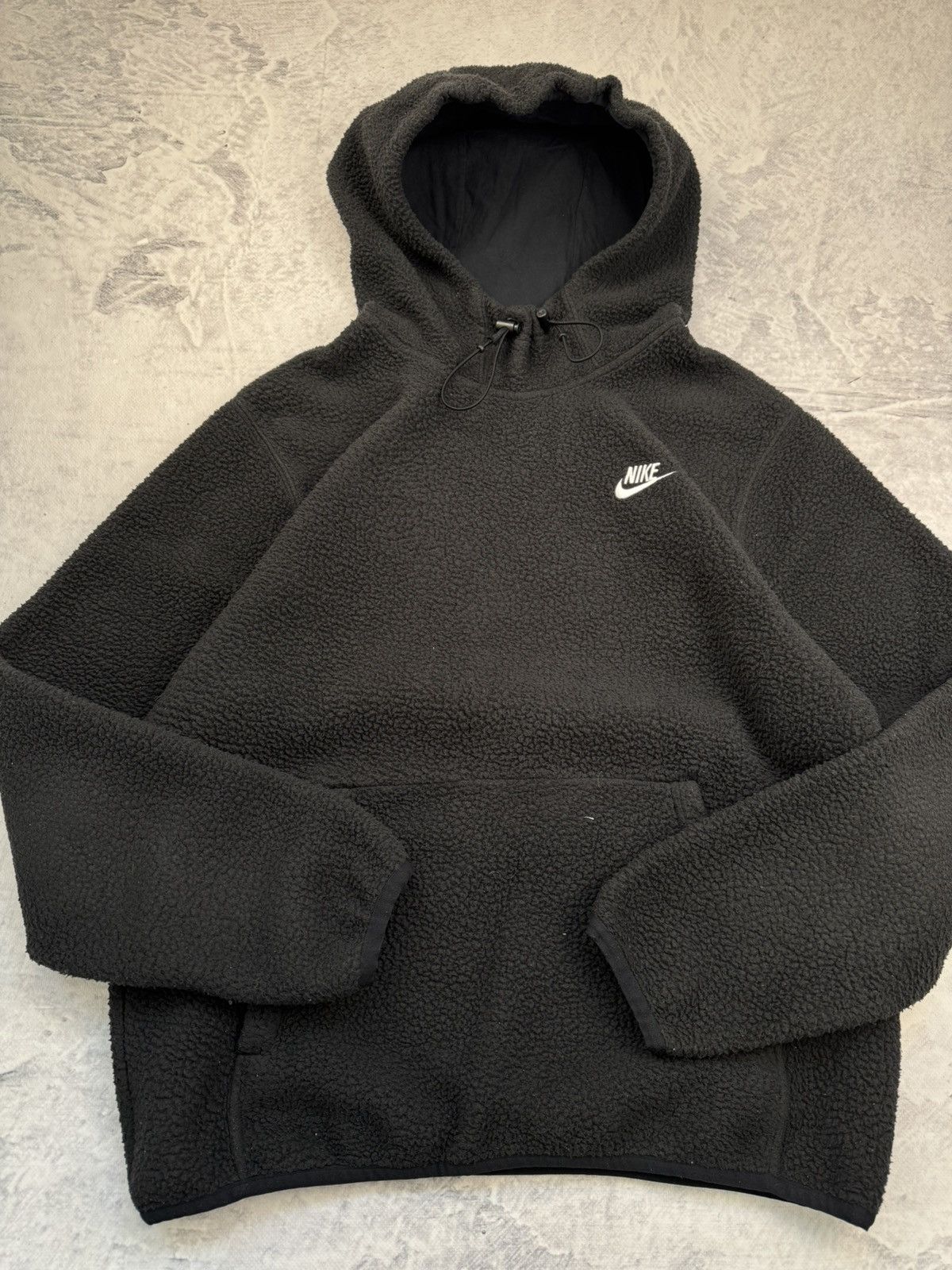 Nike × Vintage NIKE AIR MAX TEDDY VINTAGE CENTER LOGO OVERSIZE BOXY HOODIE Size US M / EU 48-50 / 2 - 8 Thumbnail