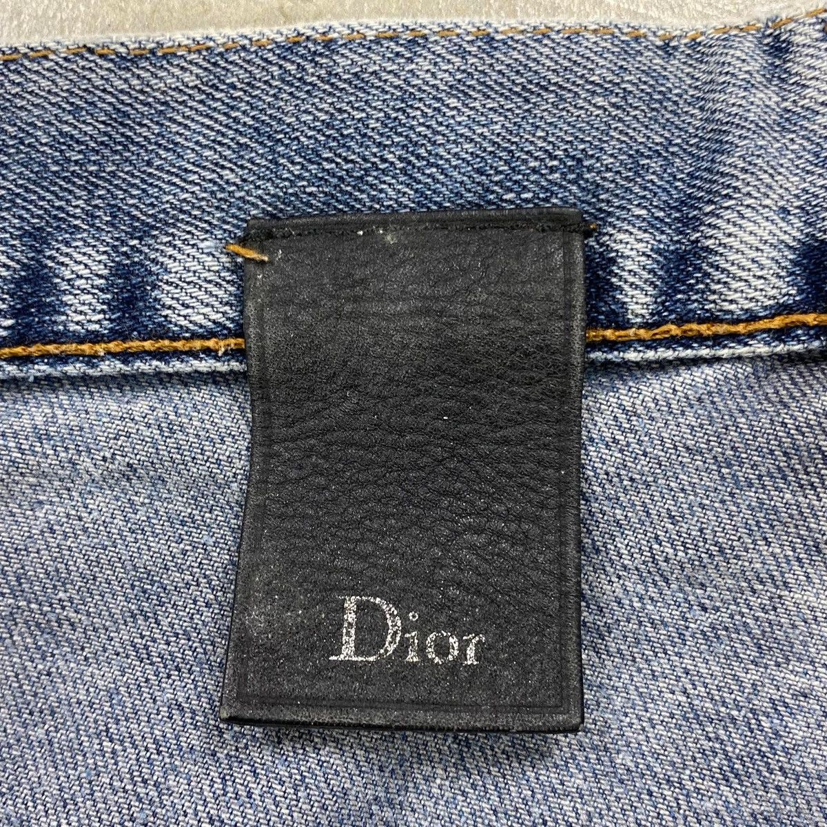 Dior SS2013 Kris Van Assche ‘JAKE’ Cloud Wash Slim Stretch Jeans Size US 31 - 9 Thumbnail