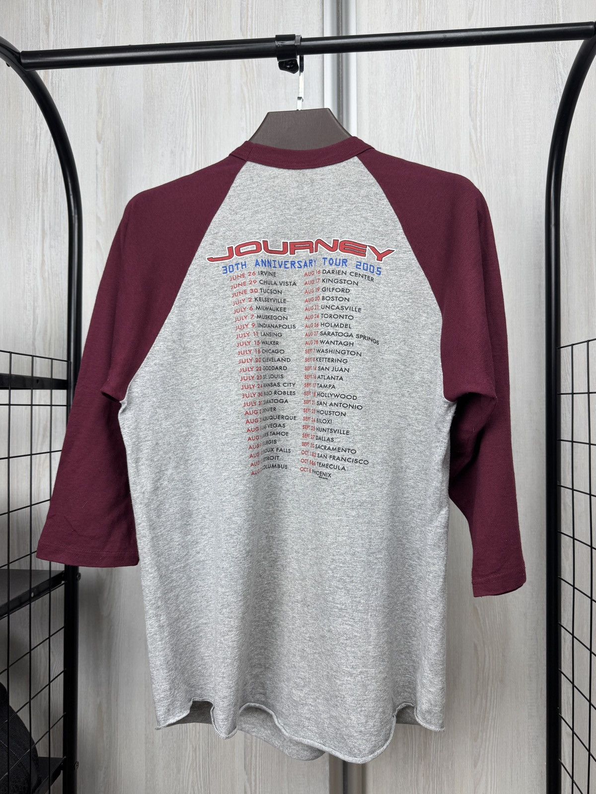 Augusta Sportswear × Band Tees × Vintage Augusta Journey ESC4P3 30th Anniversary tour 2005 tee shirt Size US L / EU 52-54 / 3 - 6 Thumbnail