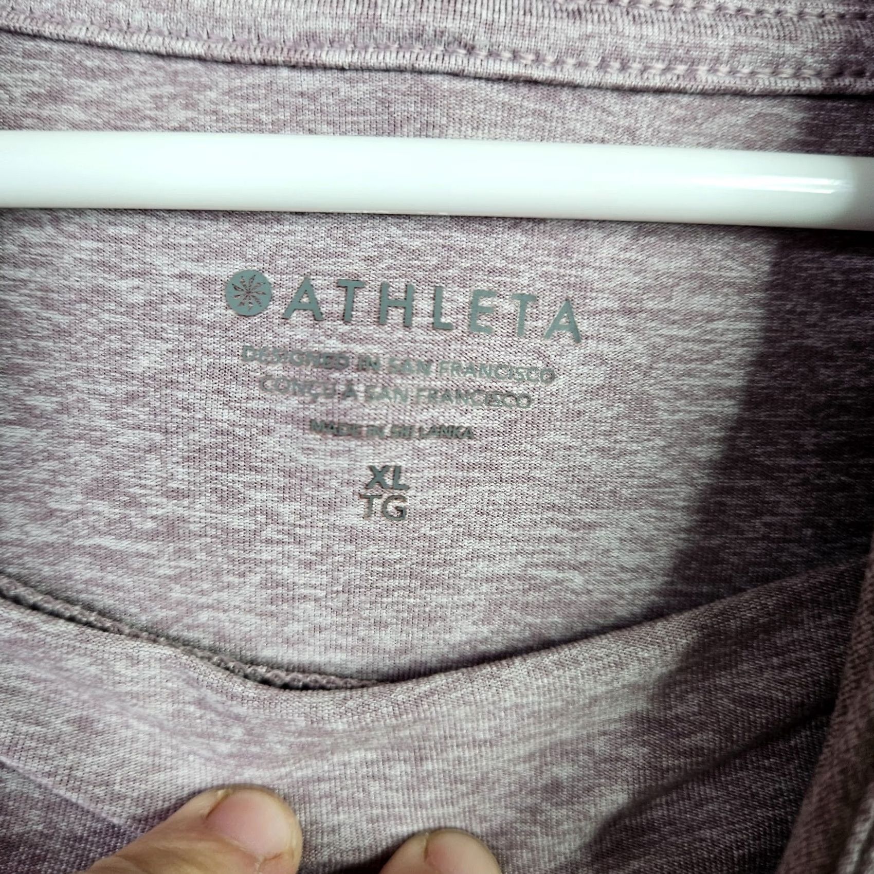 Athleta Athleta Shirt Womens XL Purple Women Long Sleeve Performance Top Athletic Workout Size XL / US 12-14 / IT 48-50 - 5 Thumbnail