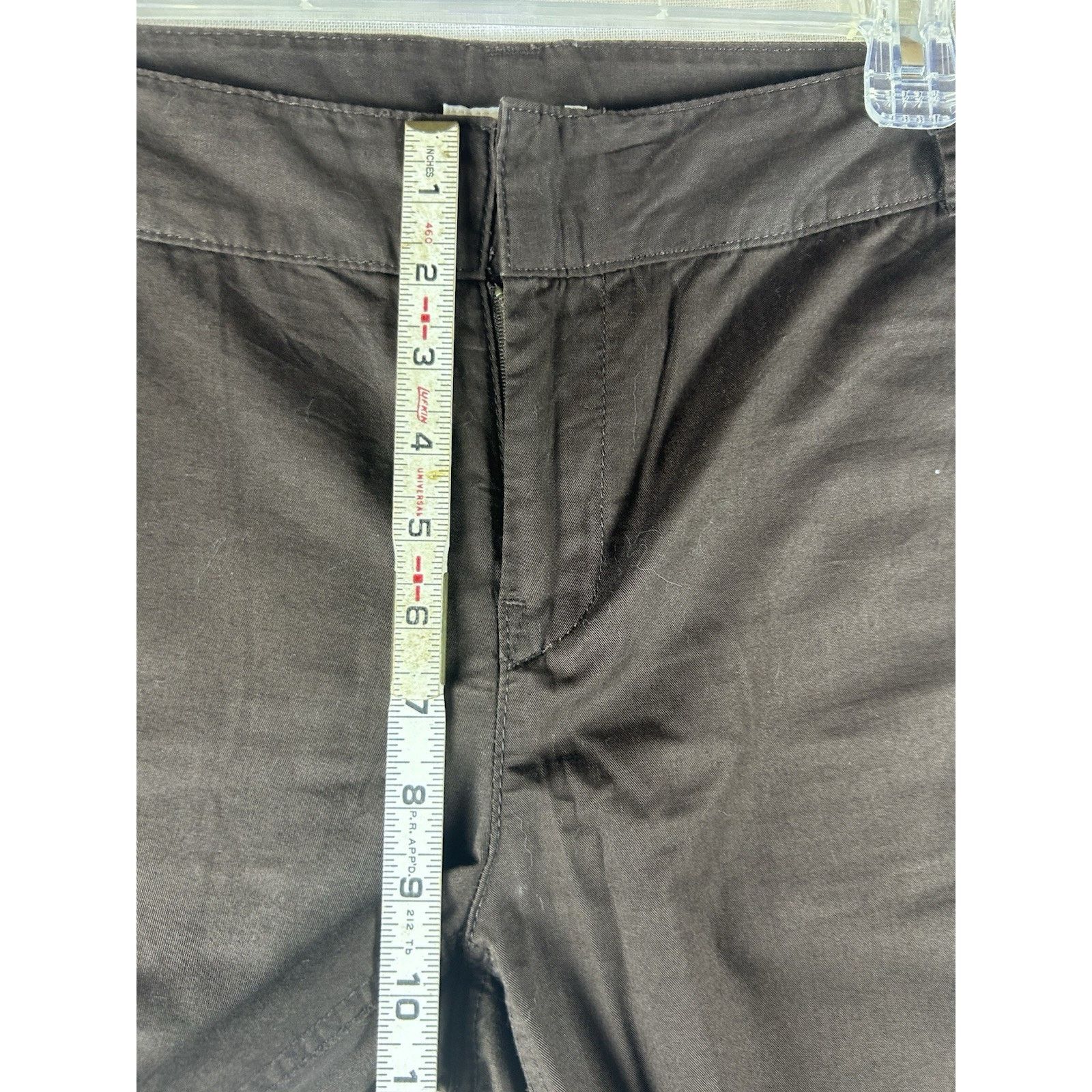 Charter Club Charter Club Classic Straight Cropped Capri Pants Sz 8 Brown Size 30" / US 8 / IT 44 - 3 Thumbnail