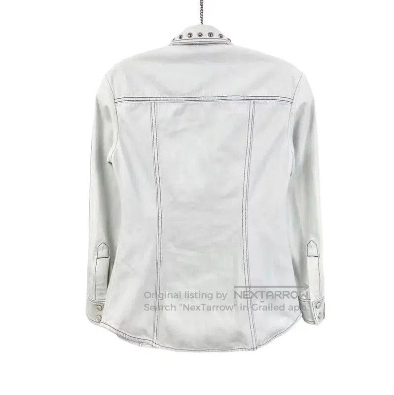 Louis Vuitton Louis Vuitton Light Blue Cotton Jacket for Women . Size XXS / US 00 / IT 34 - 2 Thumbnail