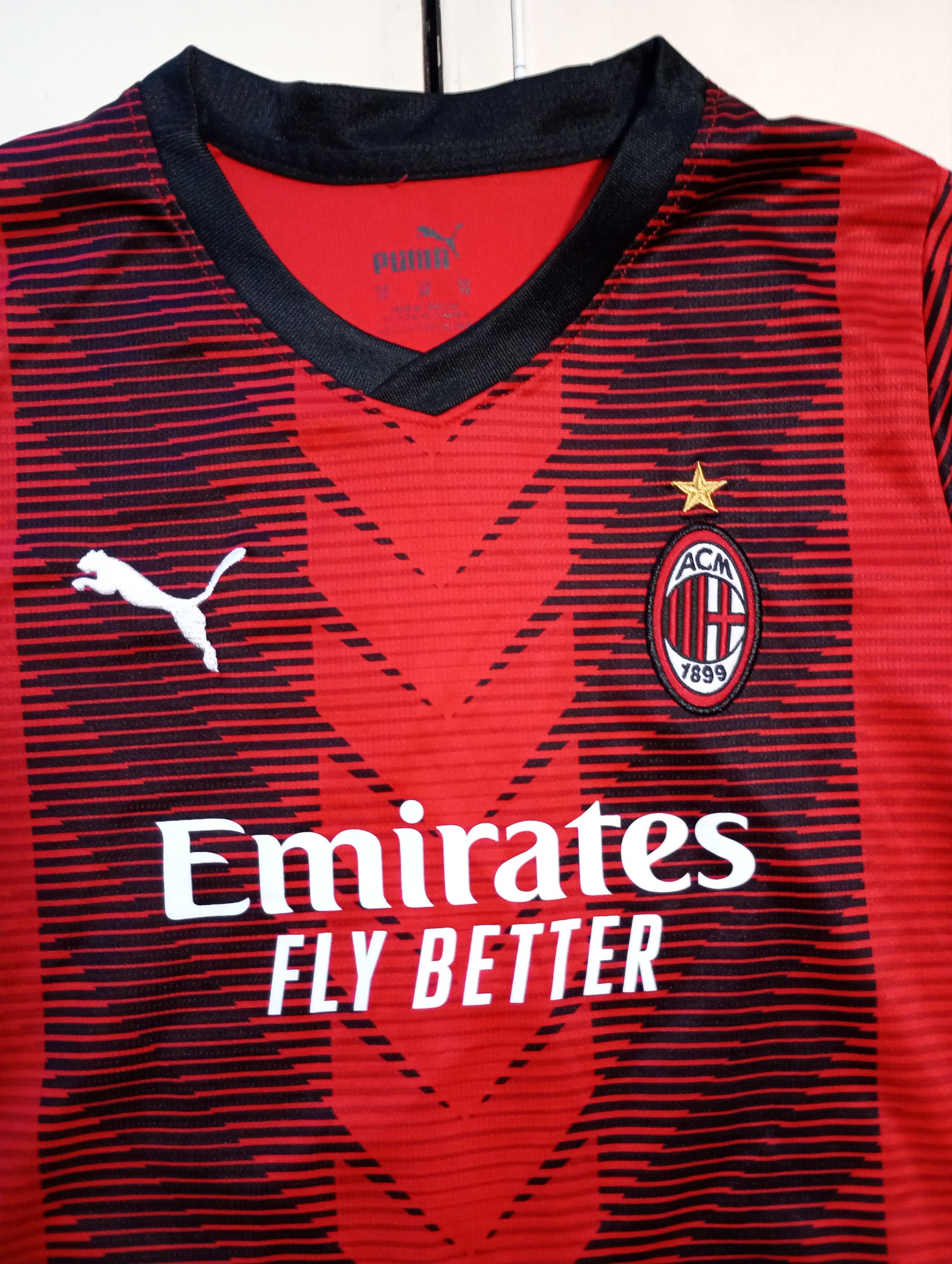 Puma Puma AC Milan Home Jersey #10 Rafa Leao 2023-2024 size 28 Size US S / EU 44-46 / 1 - 8 Thumbnail