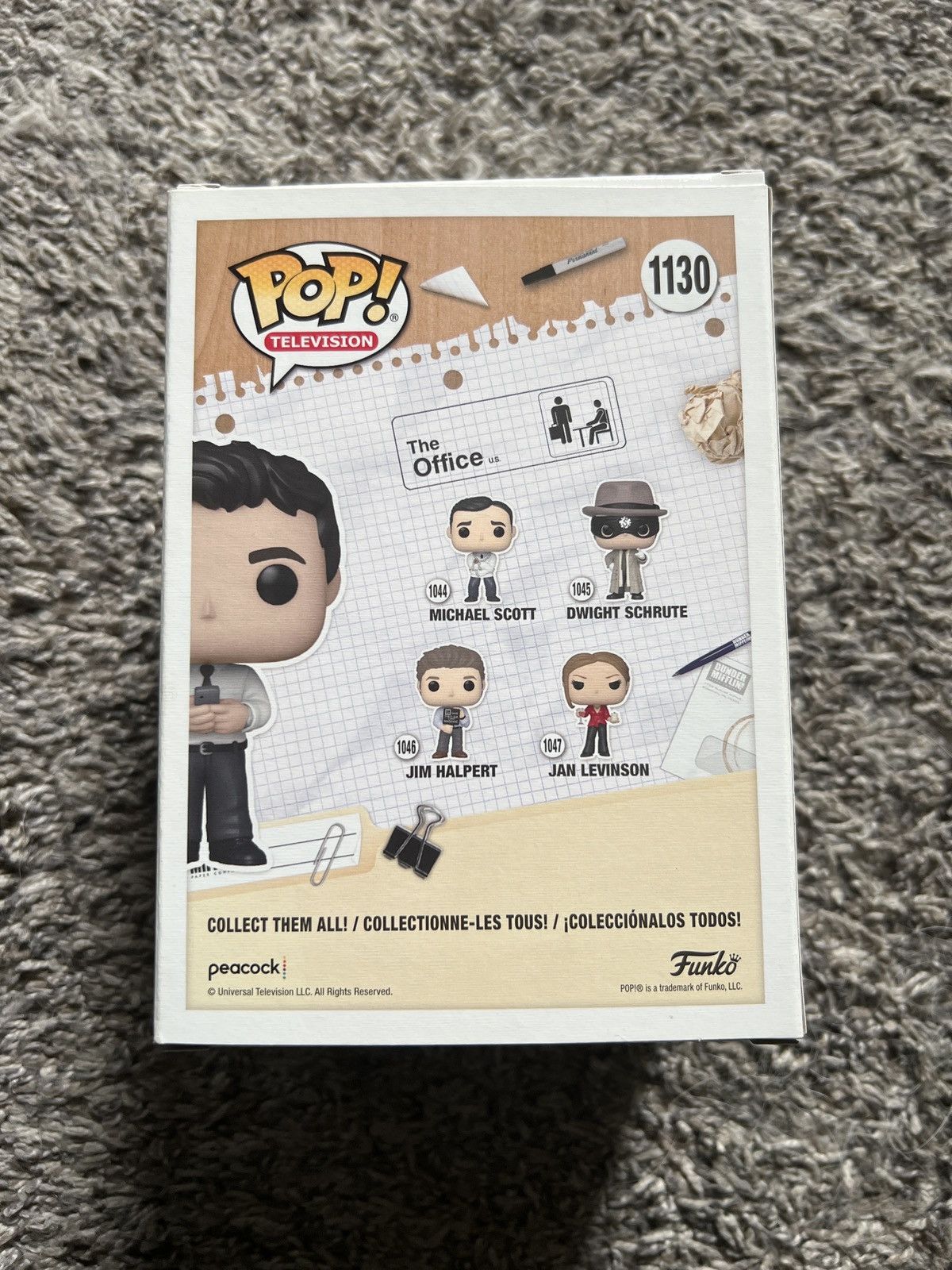 Universal Studios Funko Pop! Ryan Howard Vinyl Figure Size ONE SIZE - 2 Thumbnail