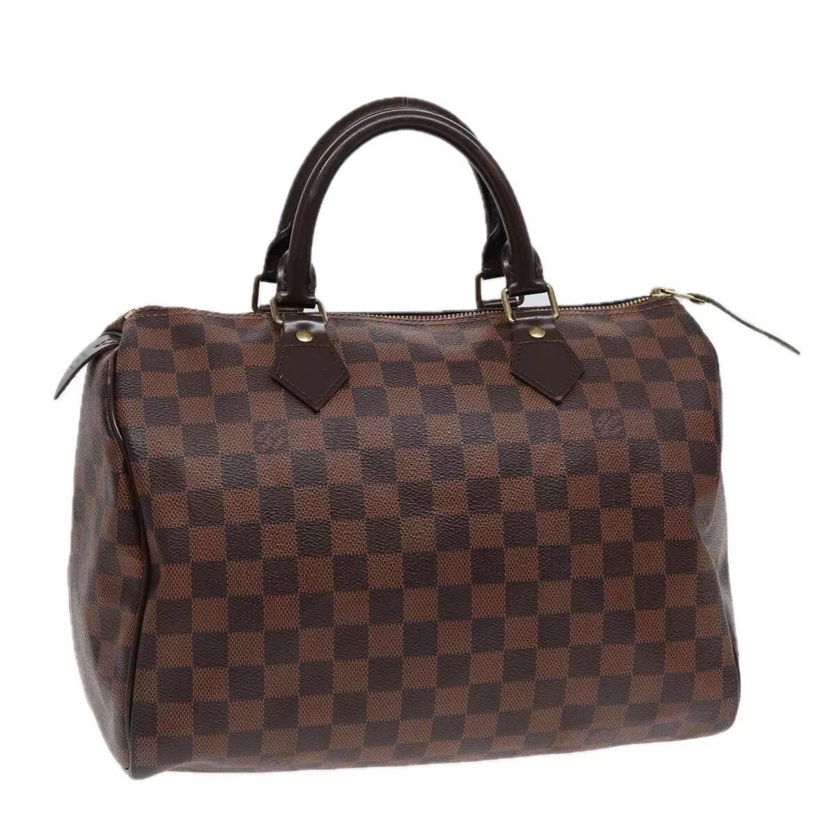 Louis Vuitton LOUIS VUITTON Damier Ebene Speedy 30 Hand Bag Size ONE SIZE - 1 Thumbnail