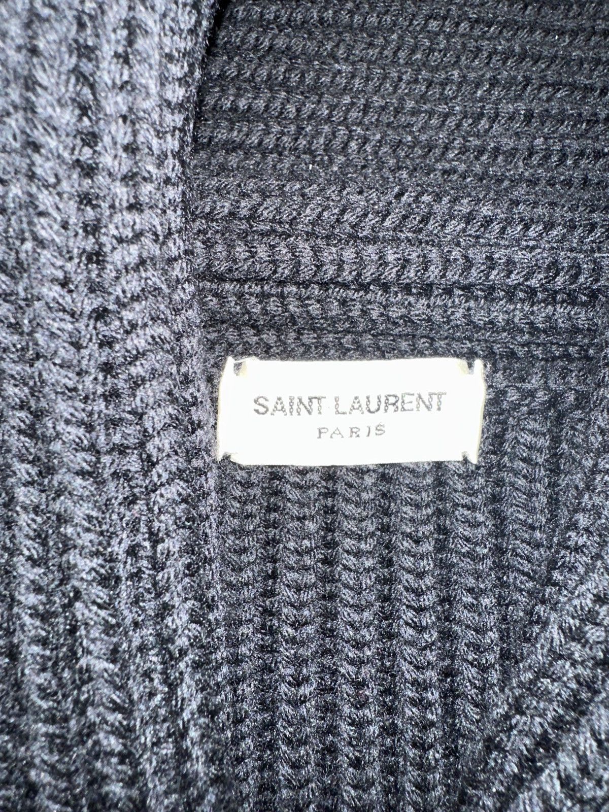 Saint Laurent Paris Saint Laurent Shawl Collar Sweater Size US M / EU 48-50 / 2 - 3 Thumbnail
