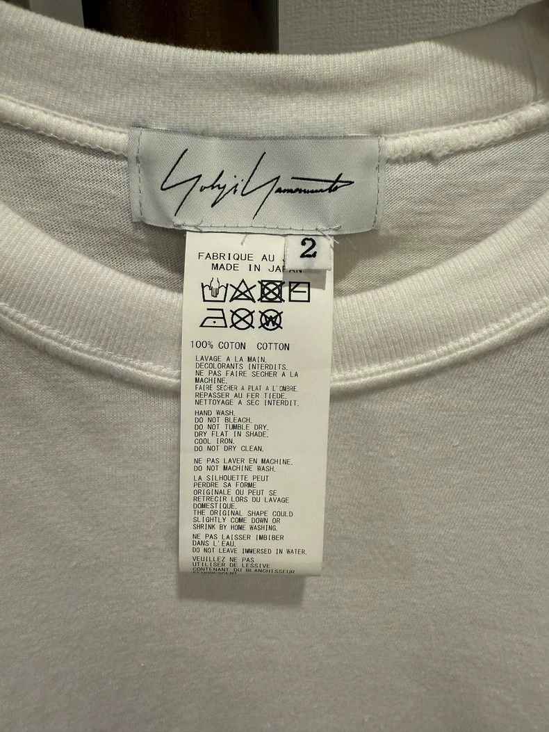 Yohji Yamamoto Yohji Yamamoto White Short Sleeve T-Shirt - dmc Size US M / EU 48-50 / 2 - 1 Thumbnail