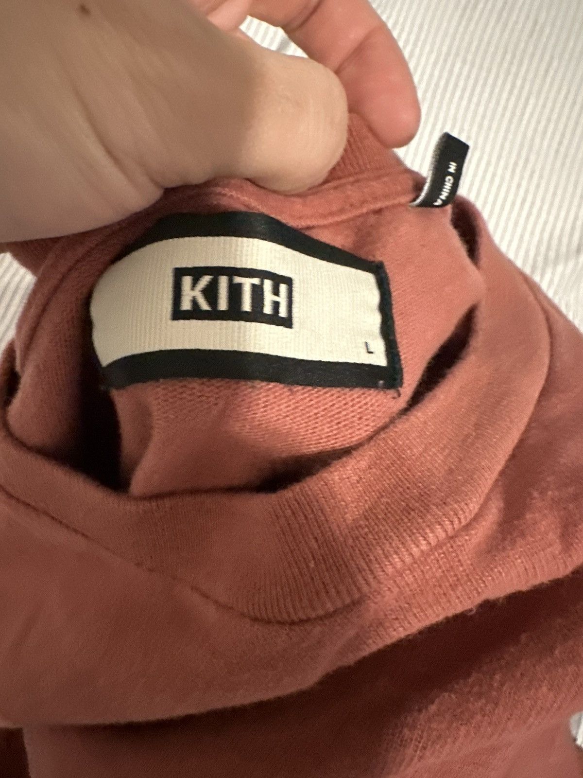 Kith Kith Pink Logo Wings Shirt Size US L / EU 52-54 / 3 - 4 Thumbnail