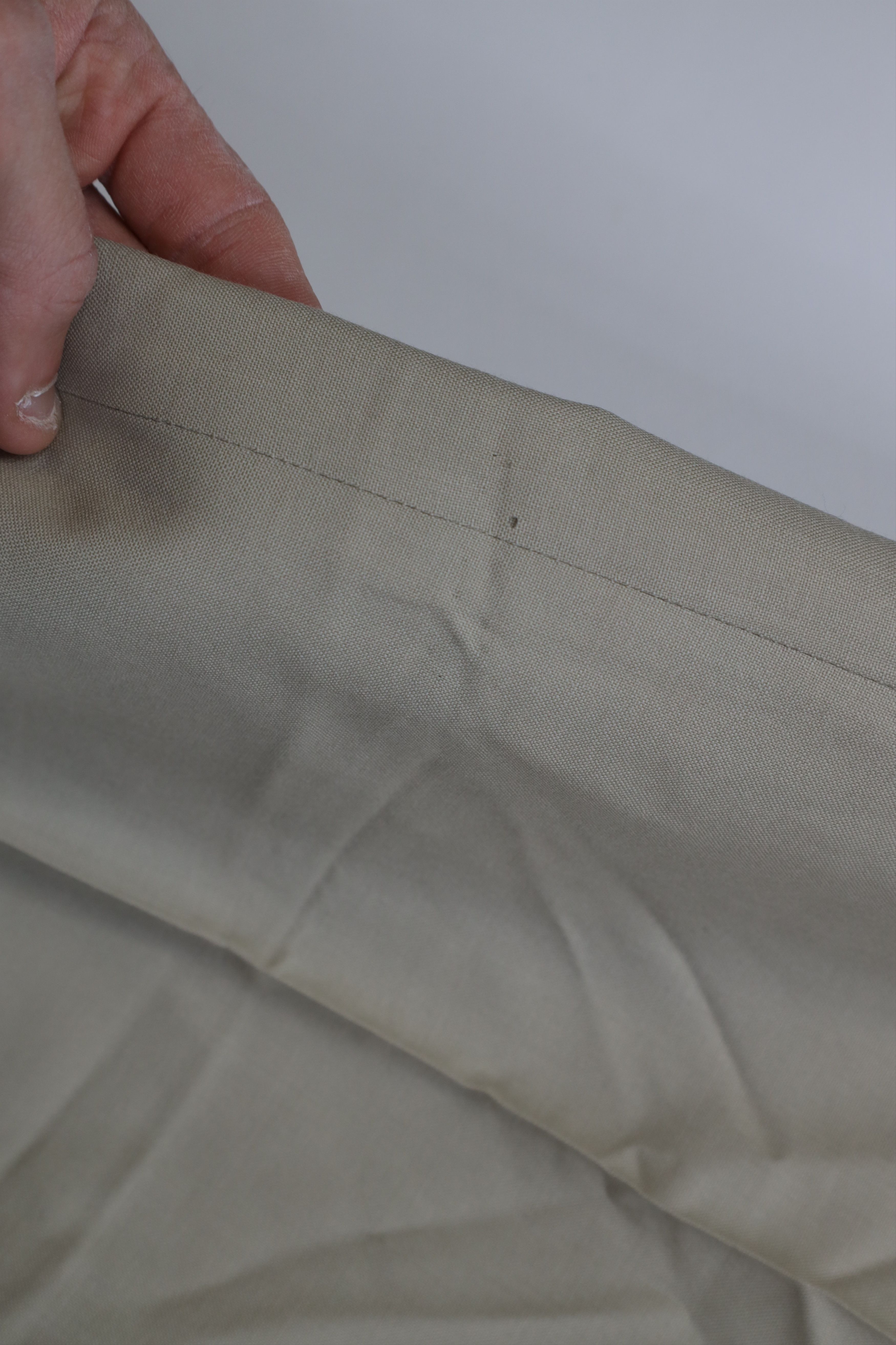 Pierre Balmain Vintage 90s Pierre Balmain Wool Knit Wide Leg Chino Pants Size US 35 - 5 Thumbnail