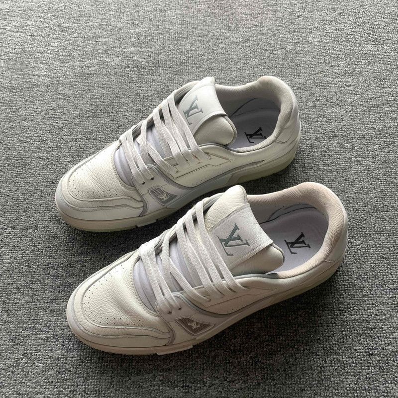 Louis Vuitton Louis Vuitton Trainer Low Top Fashion Sneakers 0079 Size US 8 / EU 41 - 1 Thumbnail